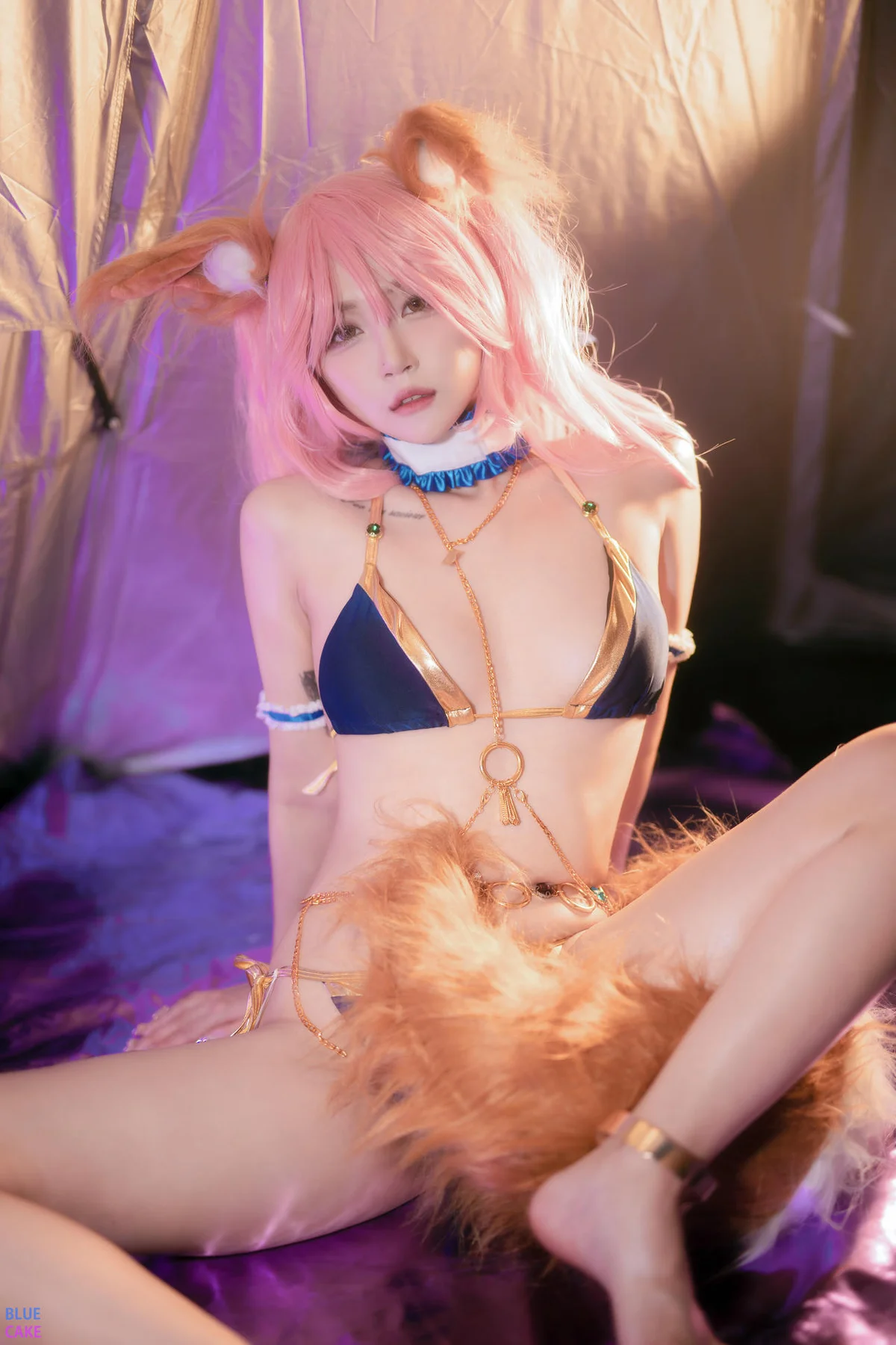 BLUECAKE No.020 Pink Dancer 萝莉cosplay写真 - 1