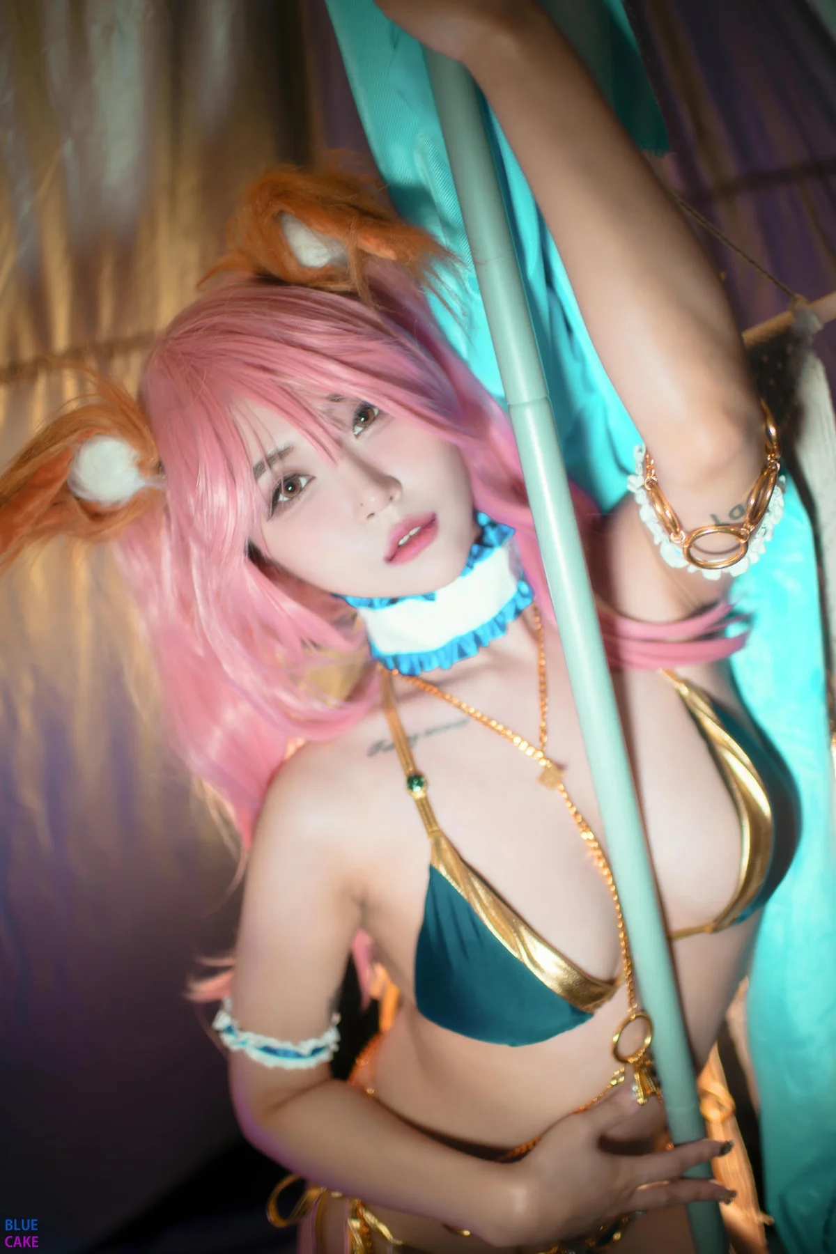 BLUECAKE No.020 Pink Dancer 萝莉cosplay写真 - 8