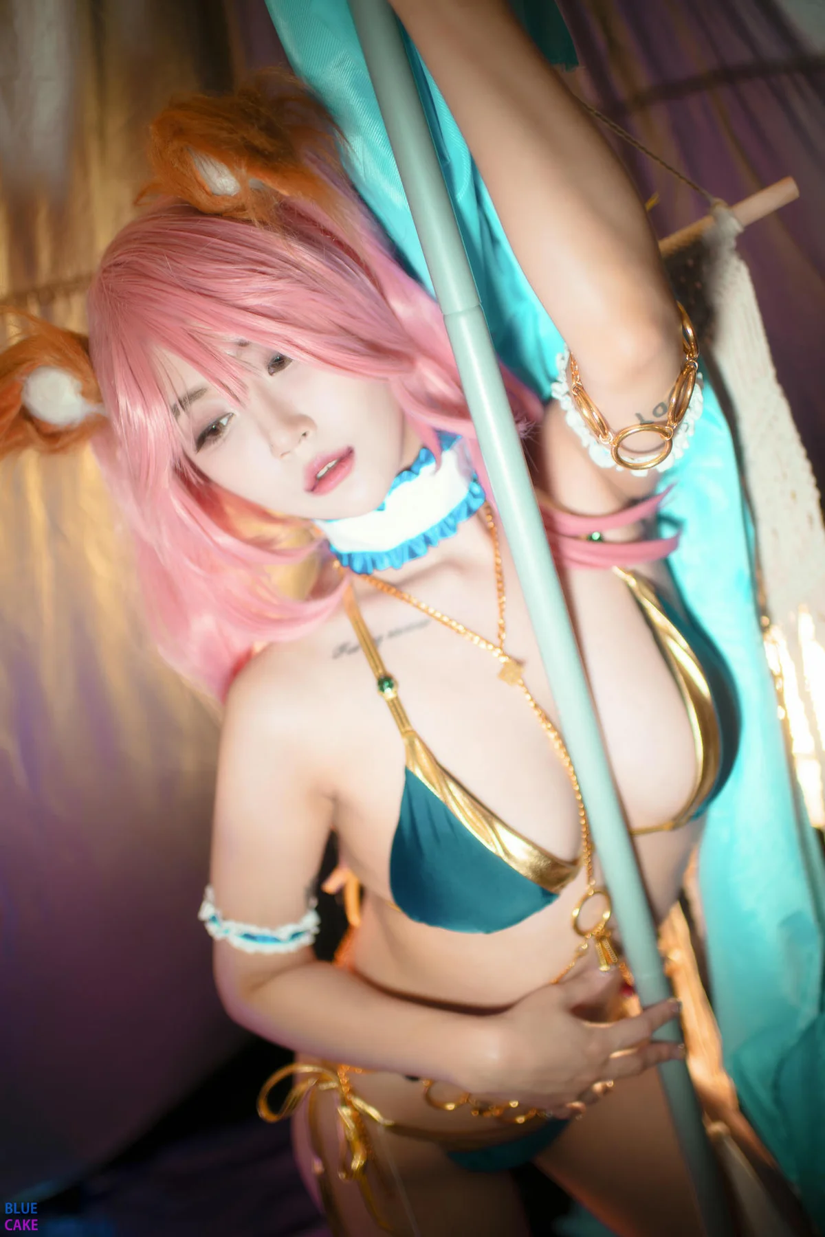 BLUECAKE No.020 Pink Dancer 萝莉cosplay写真 - 9