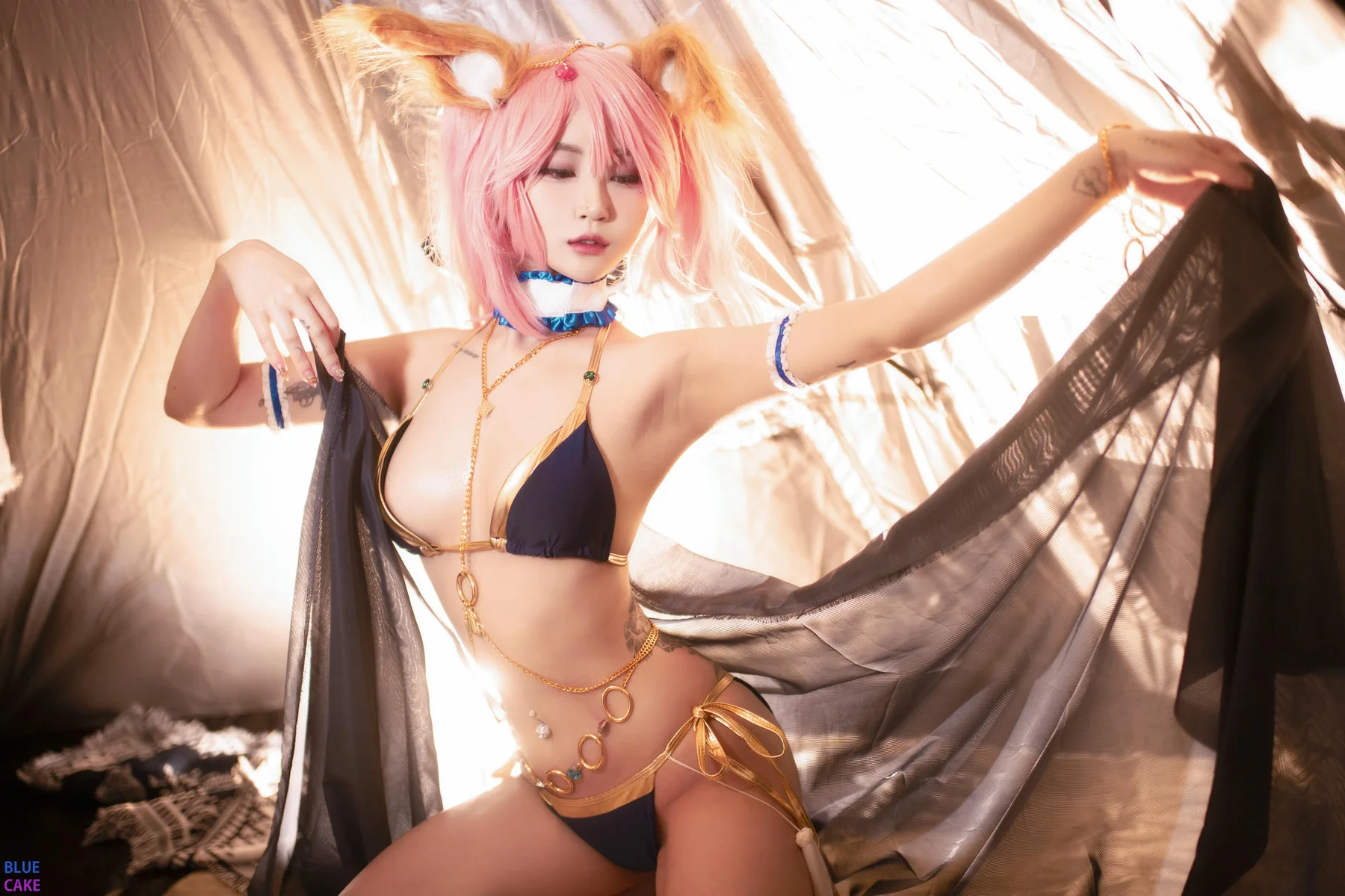 BLUECAKE No.020 Pink Dancer 萝莉cosplay写真 - 7