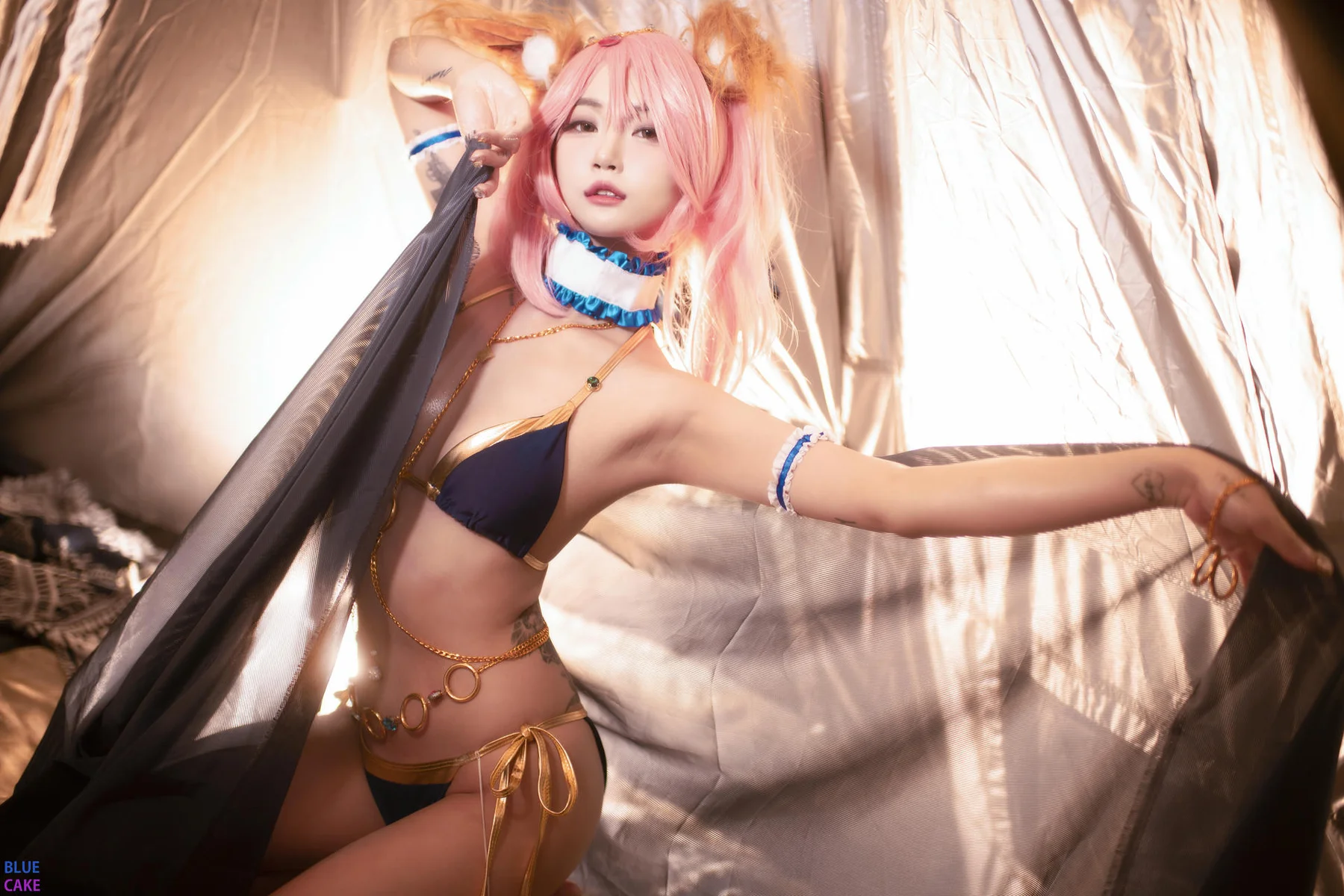 BLUECAKE No.020 Pink Dancer 萝莉cosplay写真 - 8