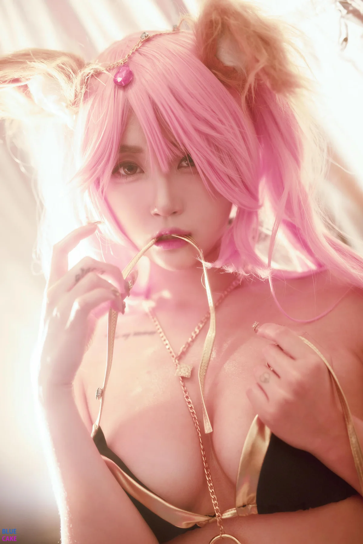 BLUECAKE No.020 Pink Dancer 萝莉cosplay写真 - 7