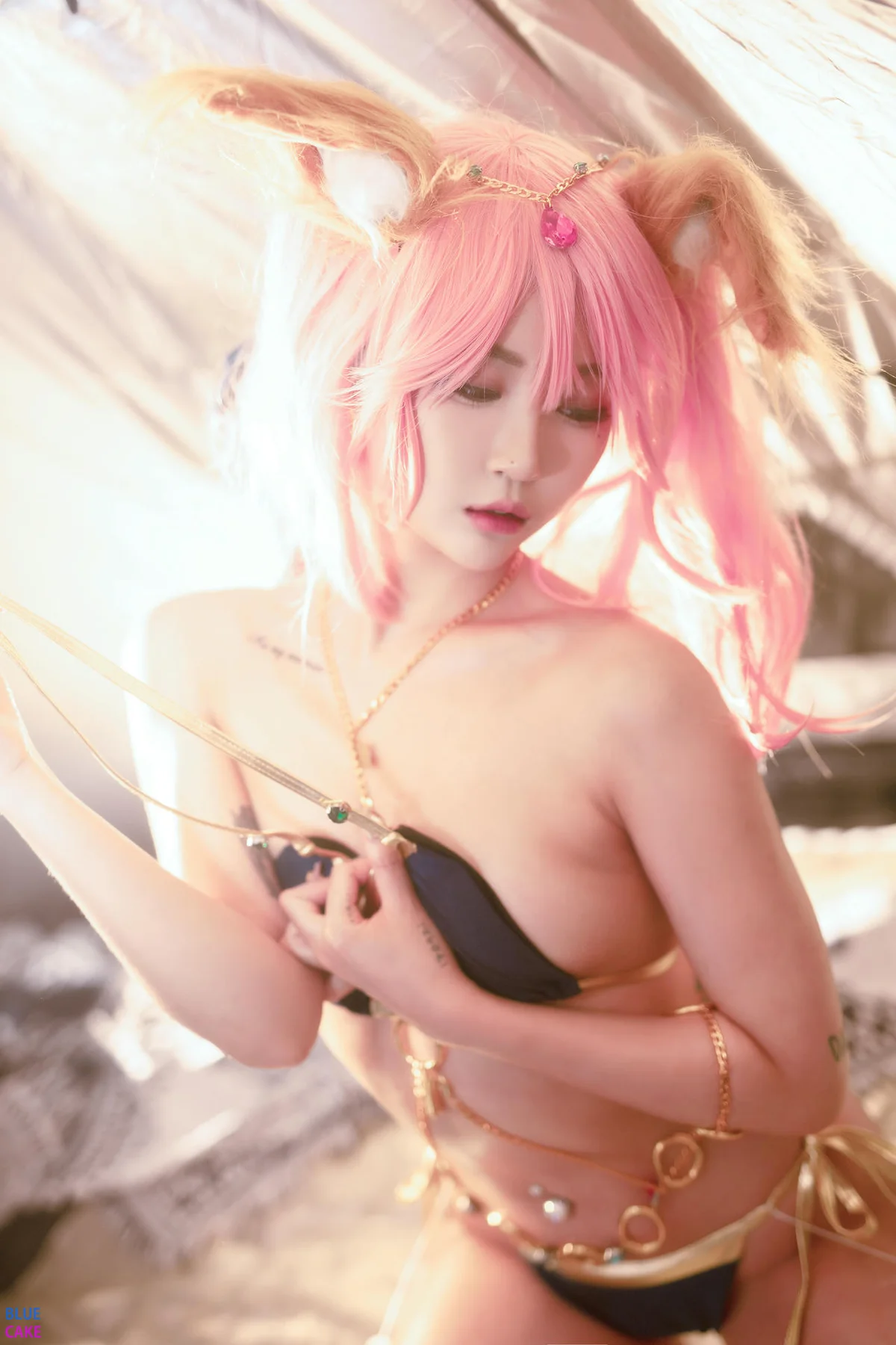 BLUECAKE No.020 Pink Dancer 萝莉cosplay写真 - 9