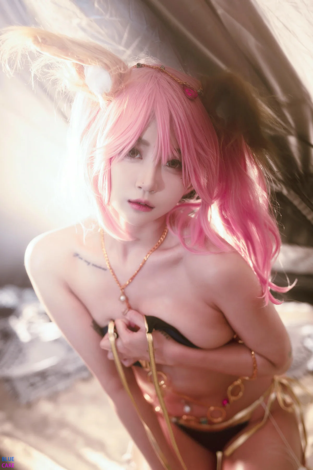 BLUECAKE No.020 Pink Dancer 萝莉cosplay写真 - 10