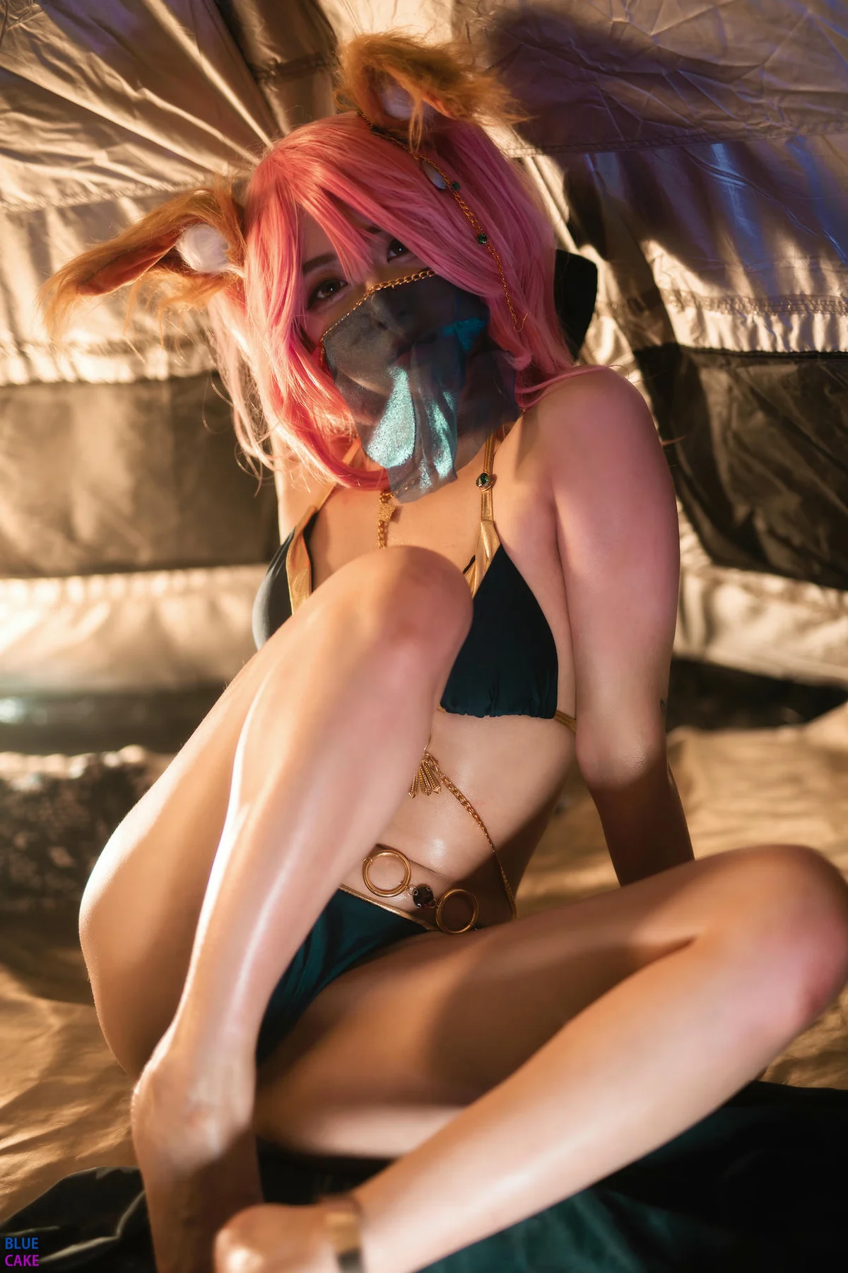 BLUECAKE No.020 Pink Dancer 萝莉cosplay写真 - 1