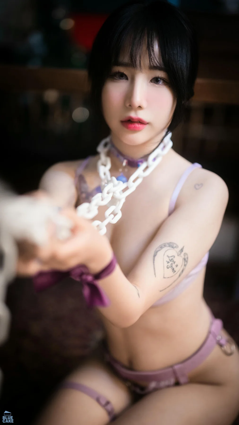 BLUECAKE No.038 Yeji爆乳捆绑猫咪游戏 - 7