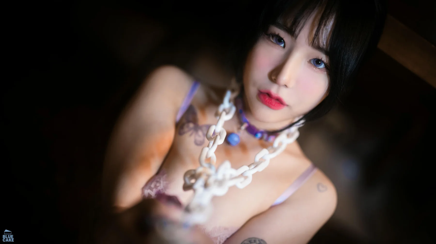 BLUECAKE No.038 Yeji爆乳捆绑猫咪游戏 - 1