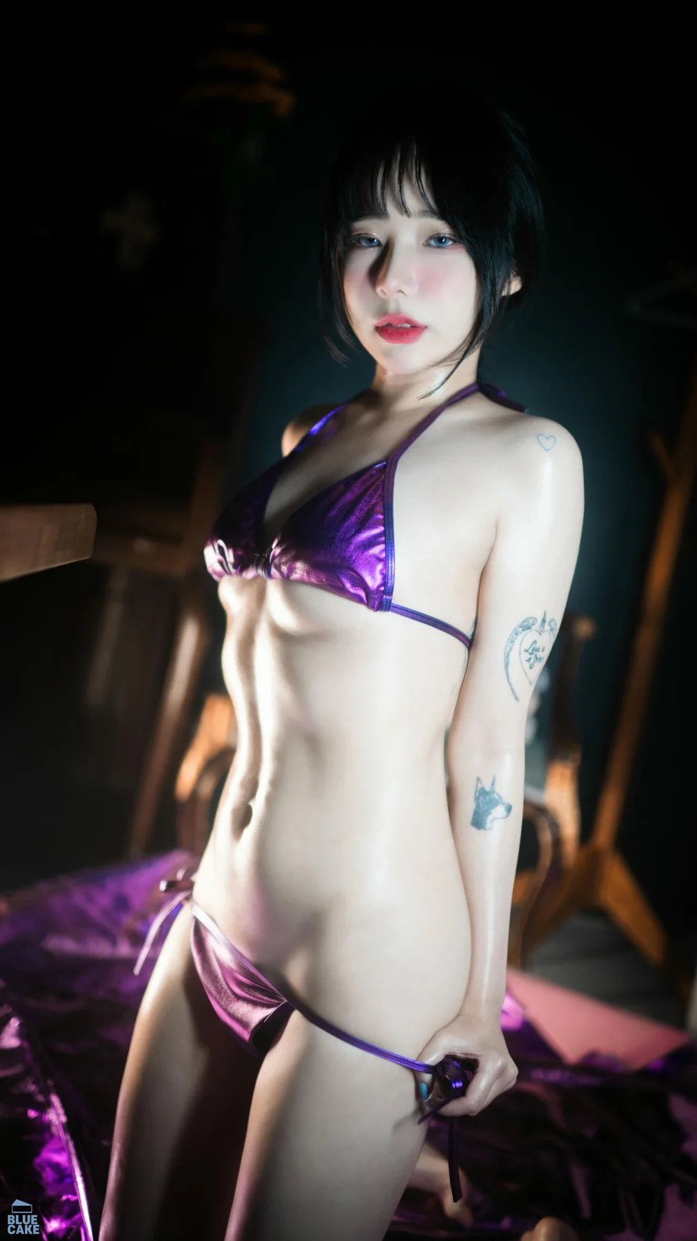 BLUECAKE No.038 Yeji爆乳捆绑猫咪游戏 - 6