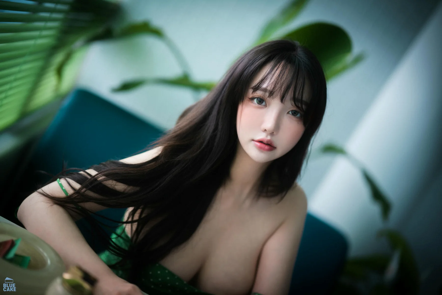 BLUECAKE No.040 YeEun品茶少女爆乳诱惑 - 9