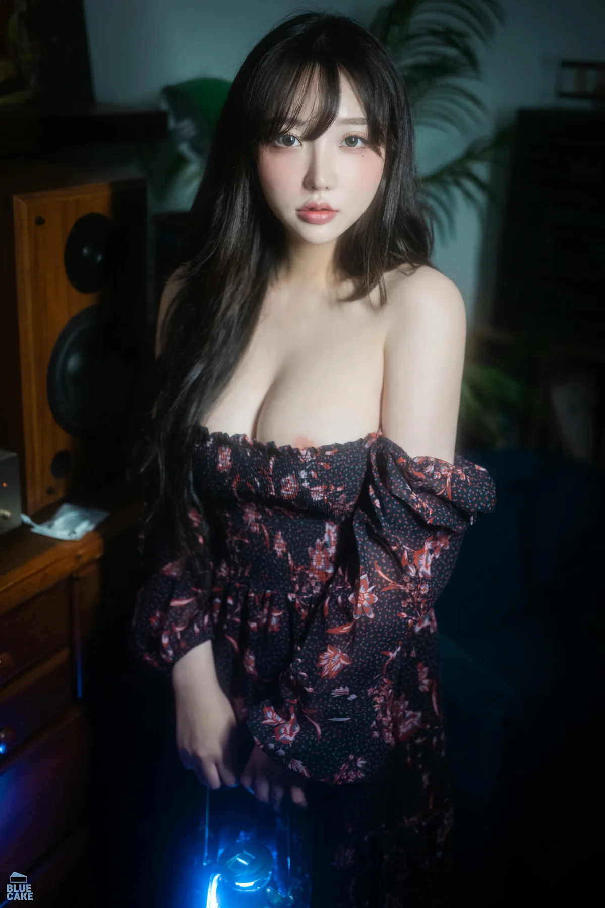 BLUECAKE No.040 YeEun品茶少女爆乳诱惑 - 3