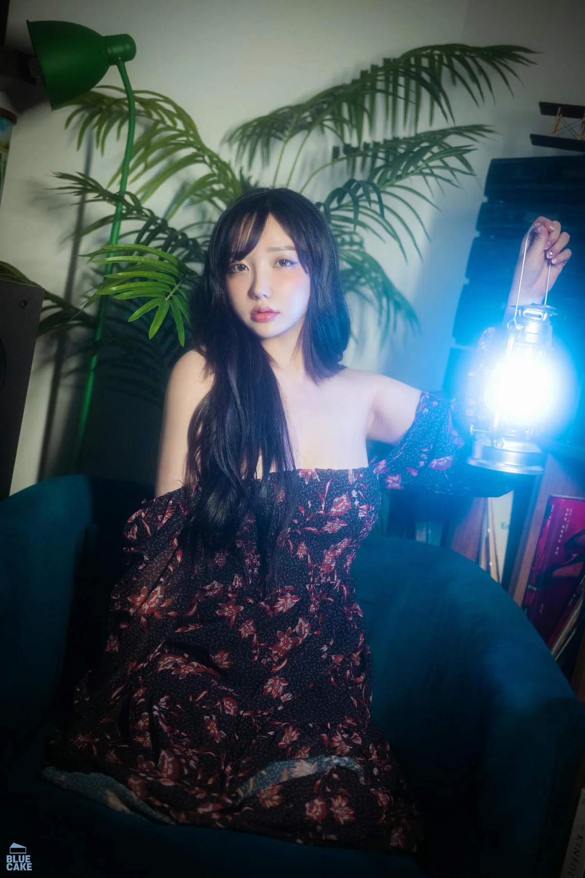 BLUECAKE No.040 YeEun品茶少女爆乳诱惑 - 9