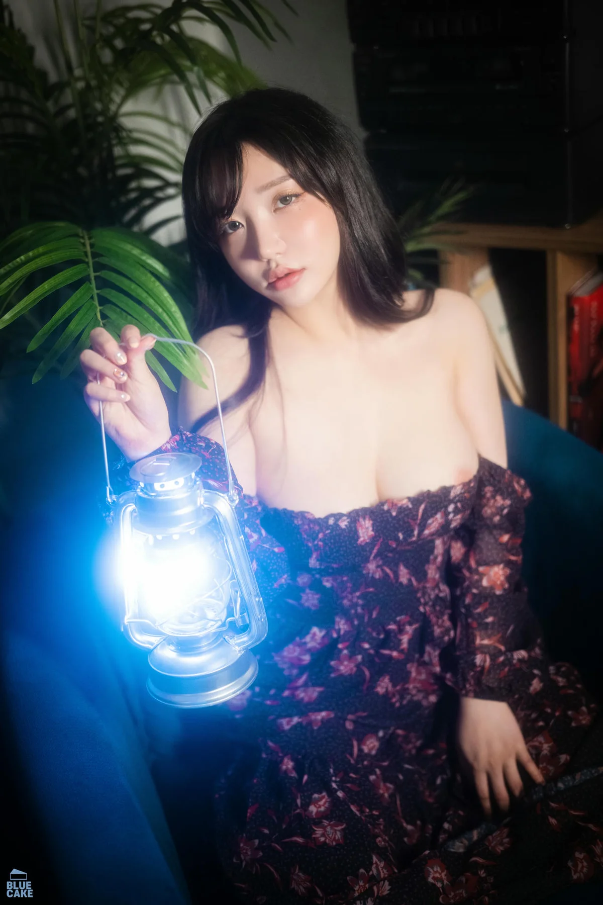 BLUECAKE No.040 YeEun品茶少女爆乳诱惑 - 2