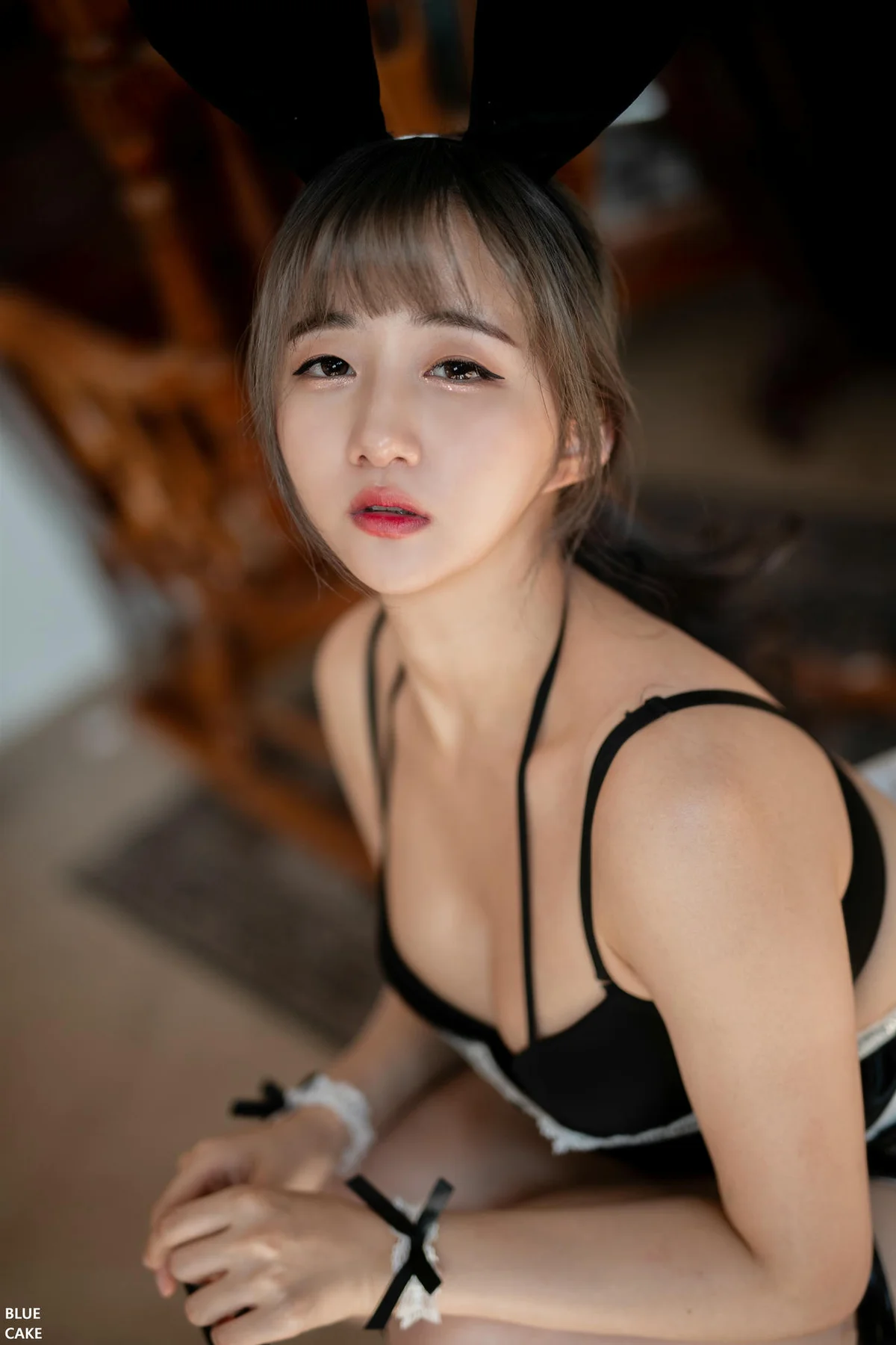 BLUECAKE No.042 Han Jina兔女郎黑丝美女 - 2