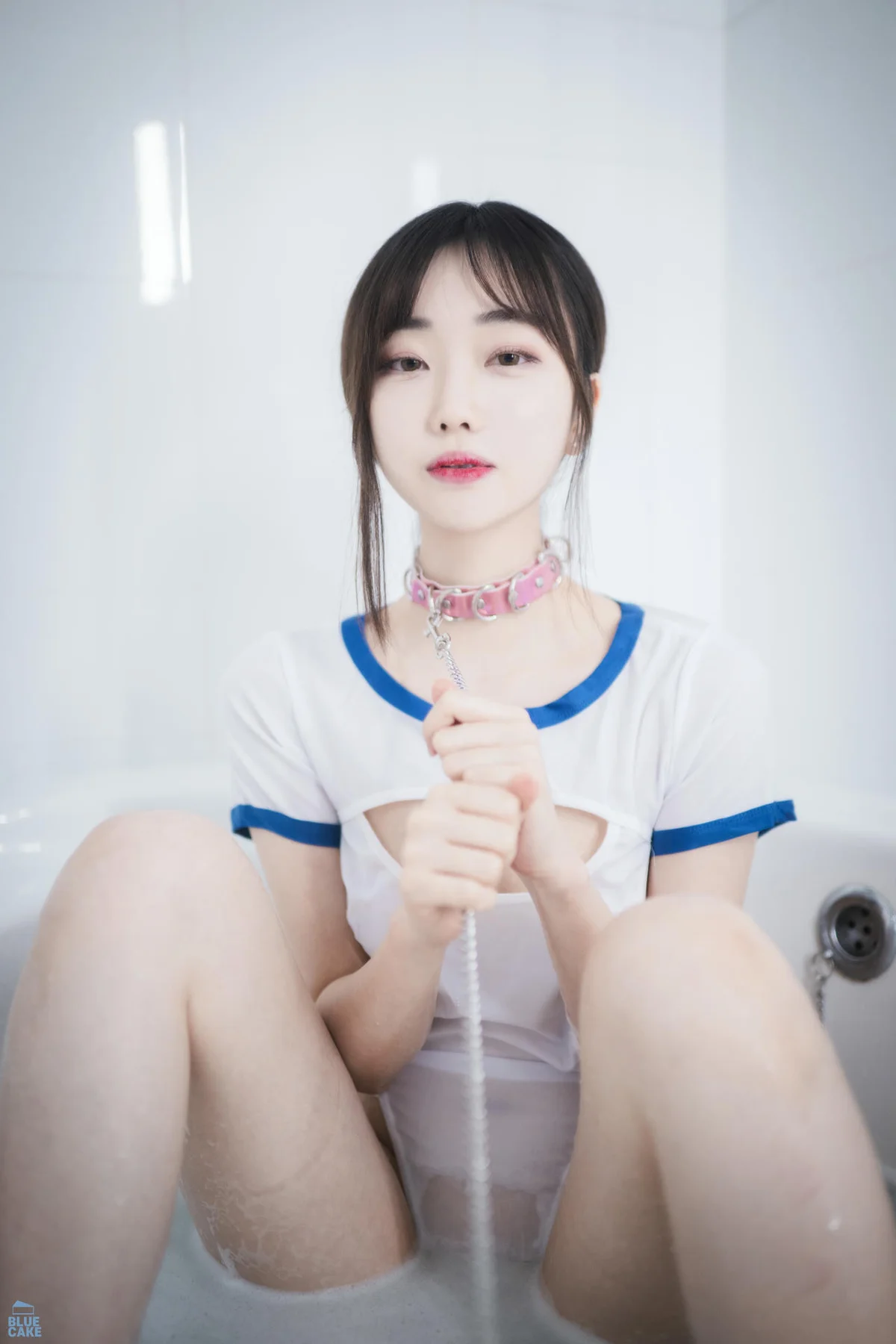 BLUECAKE No.043 Kim Ji白色内衣私房 - 6