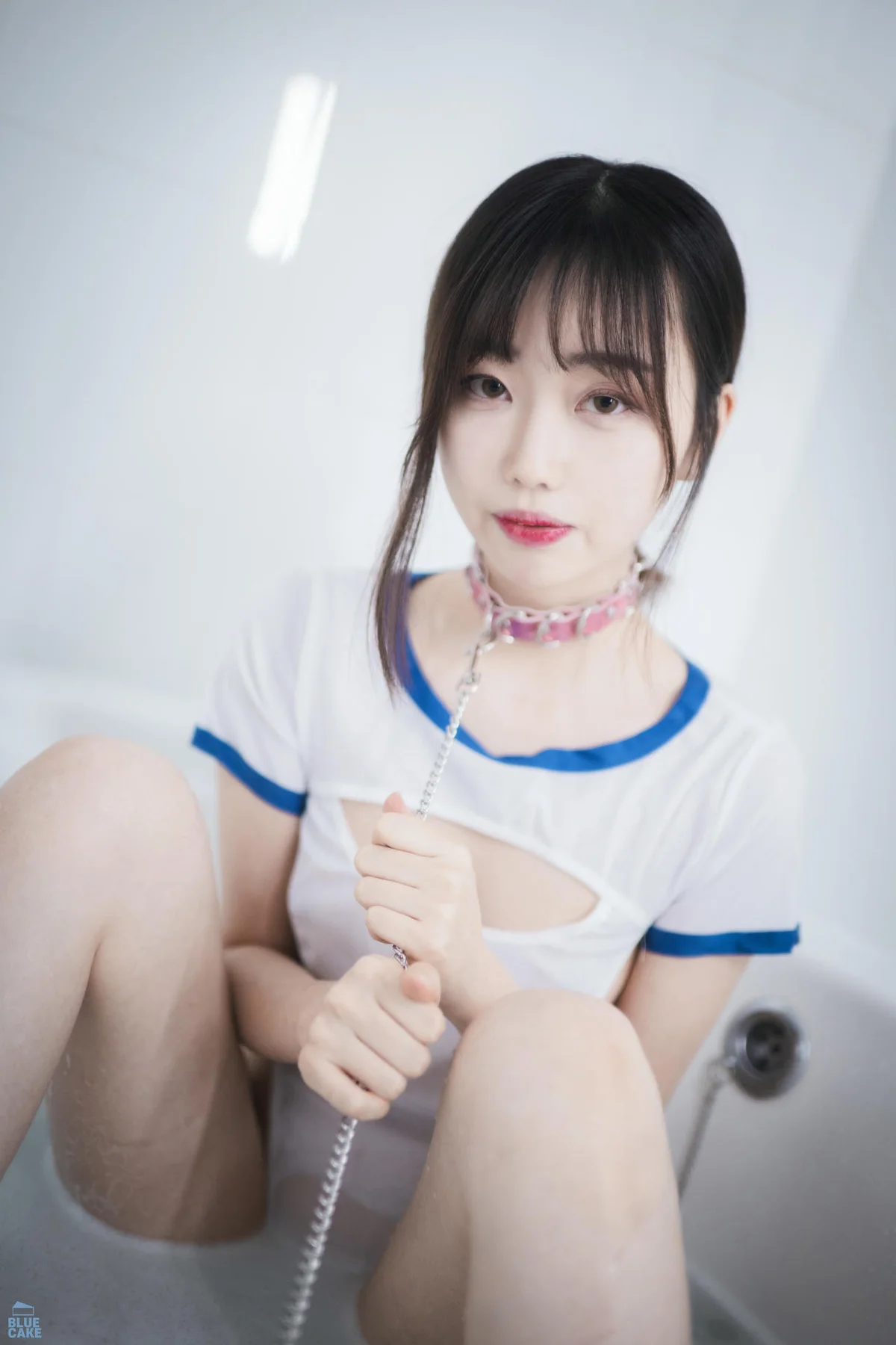 BLUECAKE No.043 Kim Ji白色内衣私房 - 8