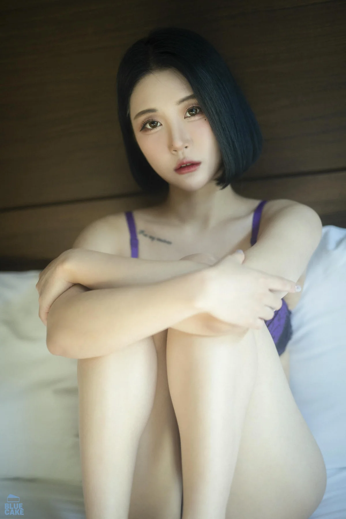 BLUECAKE No.045 Bomi紫色内衣美腿玉足 - 1