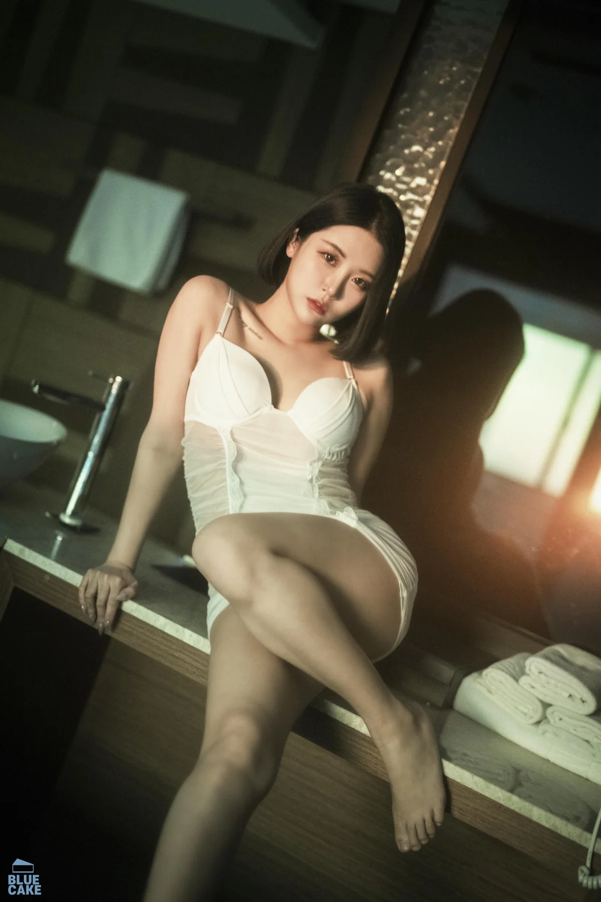 BLUECAKE No.045 Bomi紫色内衣美腿玉足 - 3