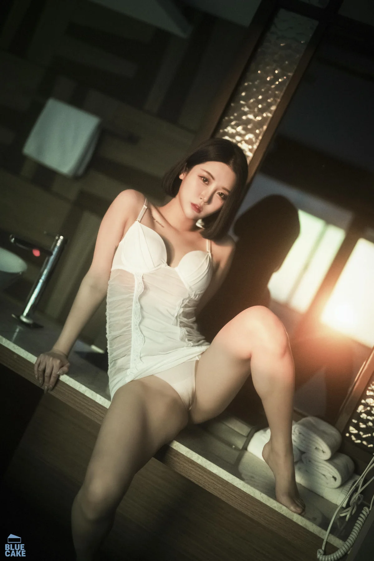 BLUECAKE No.045 Bomi紫色内衣美腿玉足 - 4