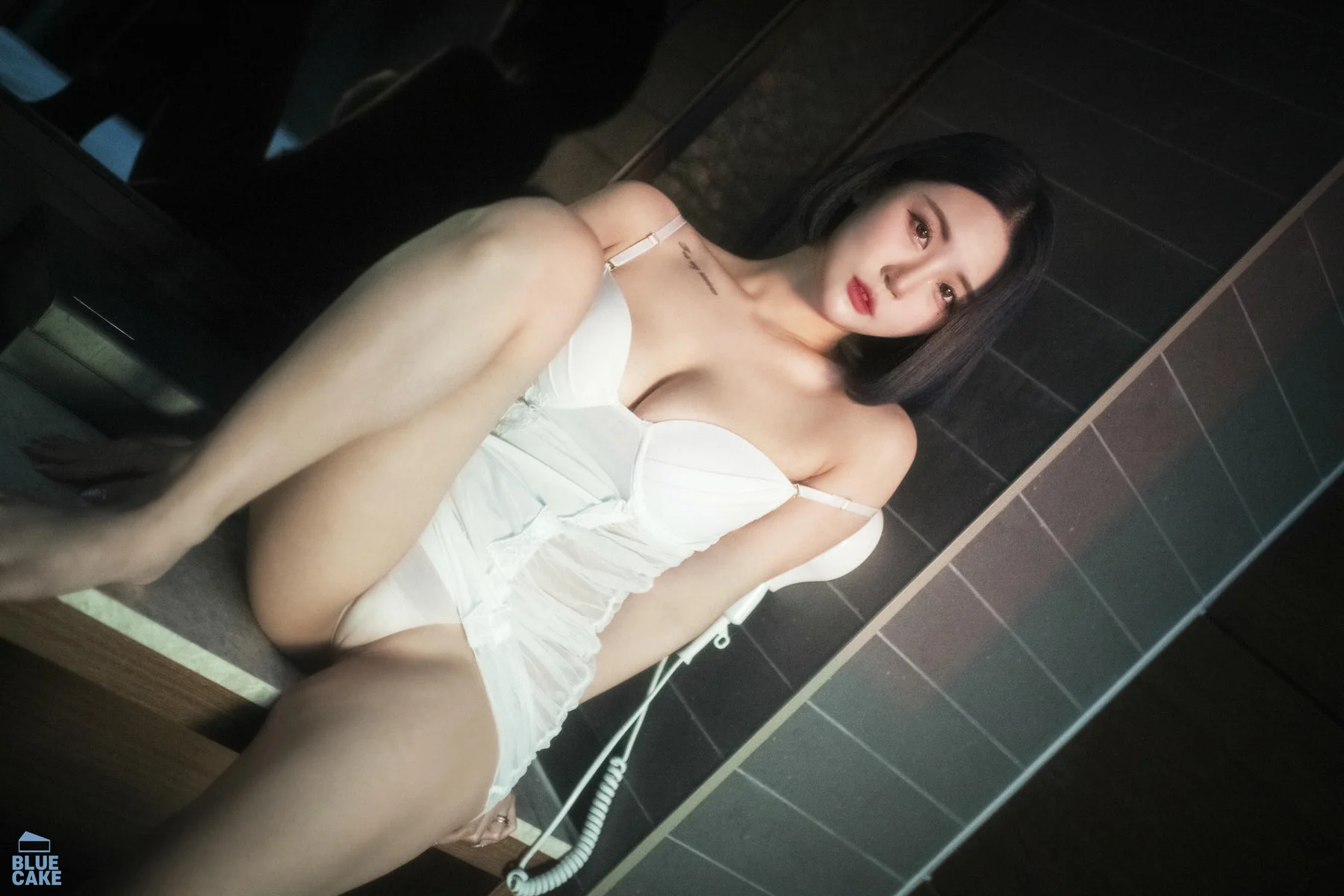 BLUECAKE No.045 Bomi紫色内衣美腿玉足 - 4