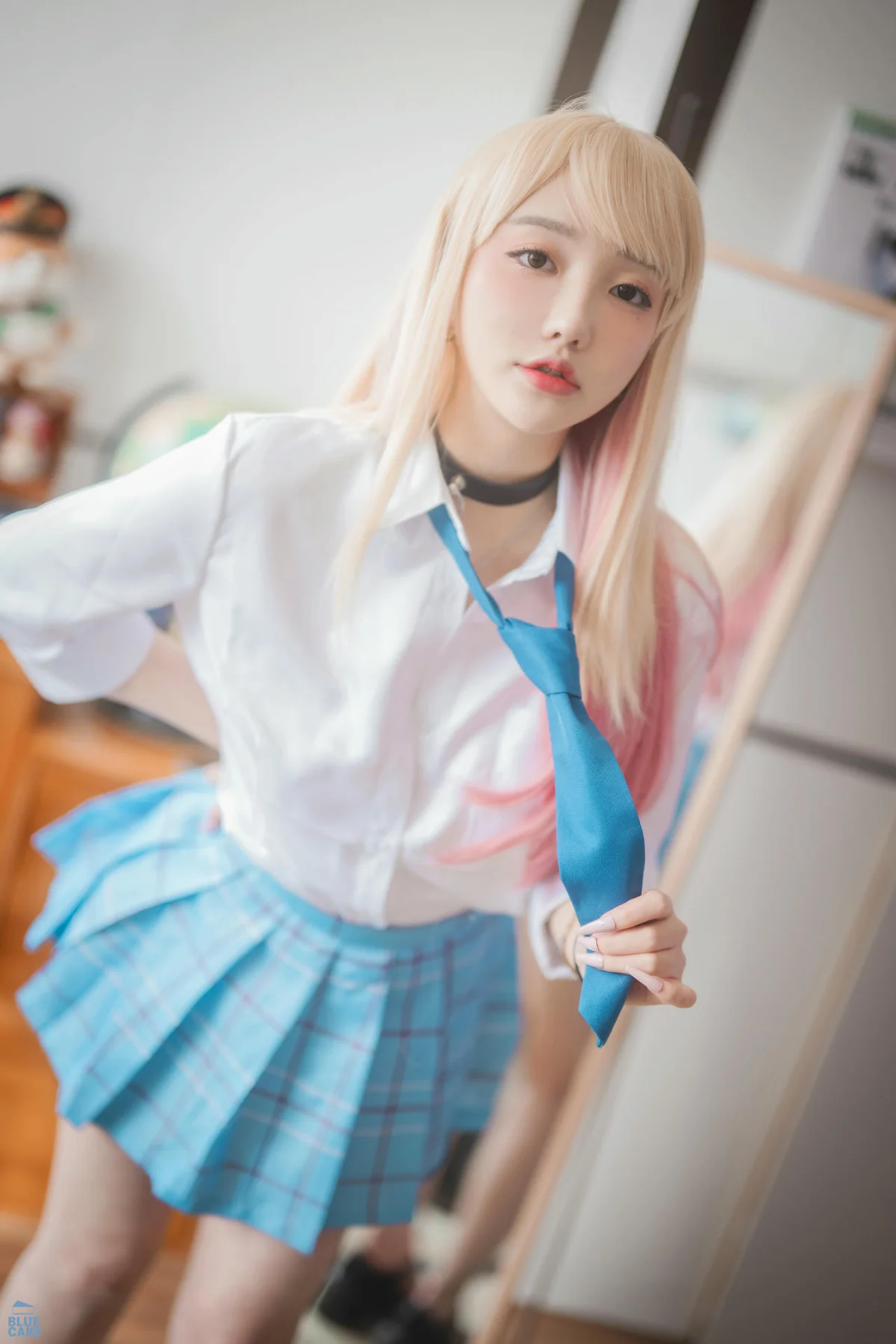 BLUECAKE No.049 MarinYetagawa短裙jk制服套图 - 3