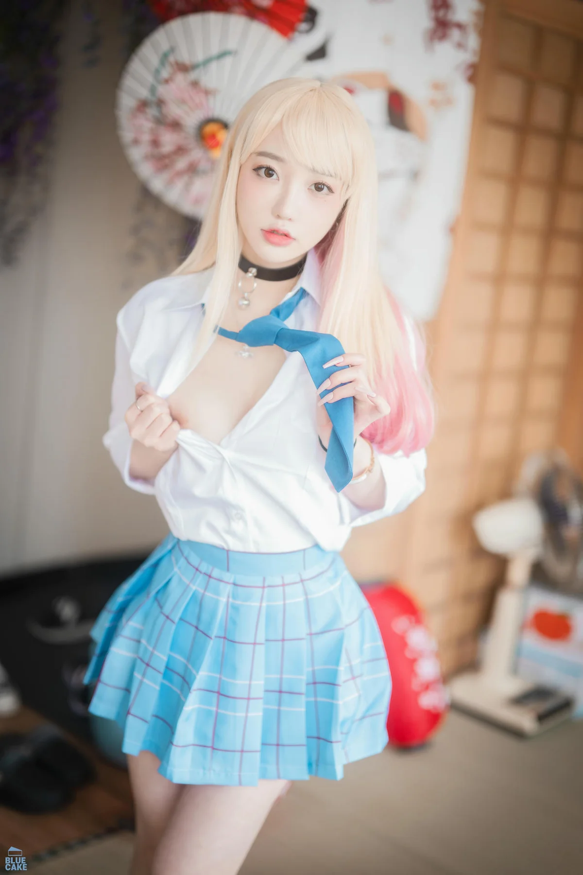 BLUECAKE No.049 MarinYetagawa短裙jk制服套图 - 4