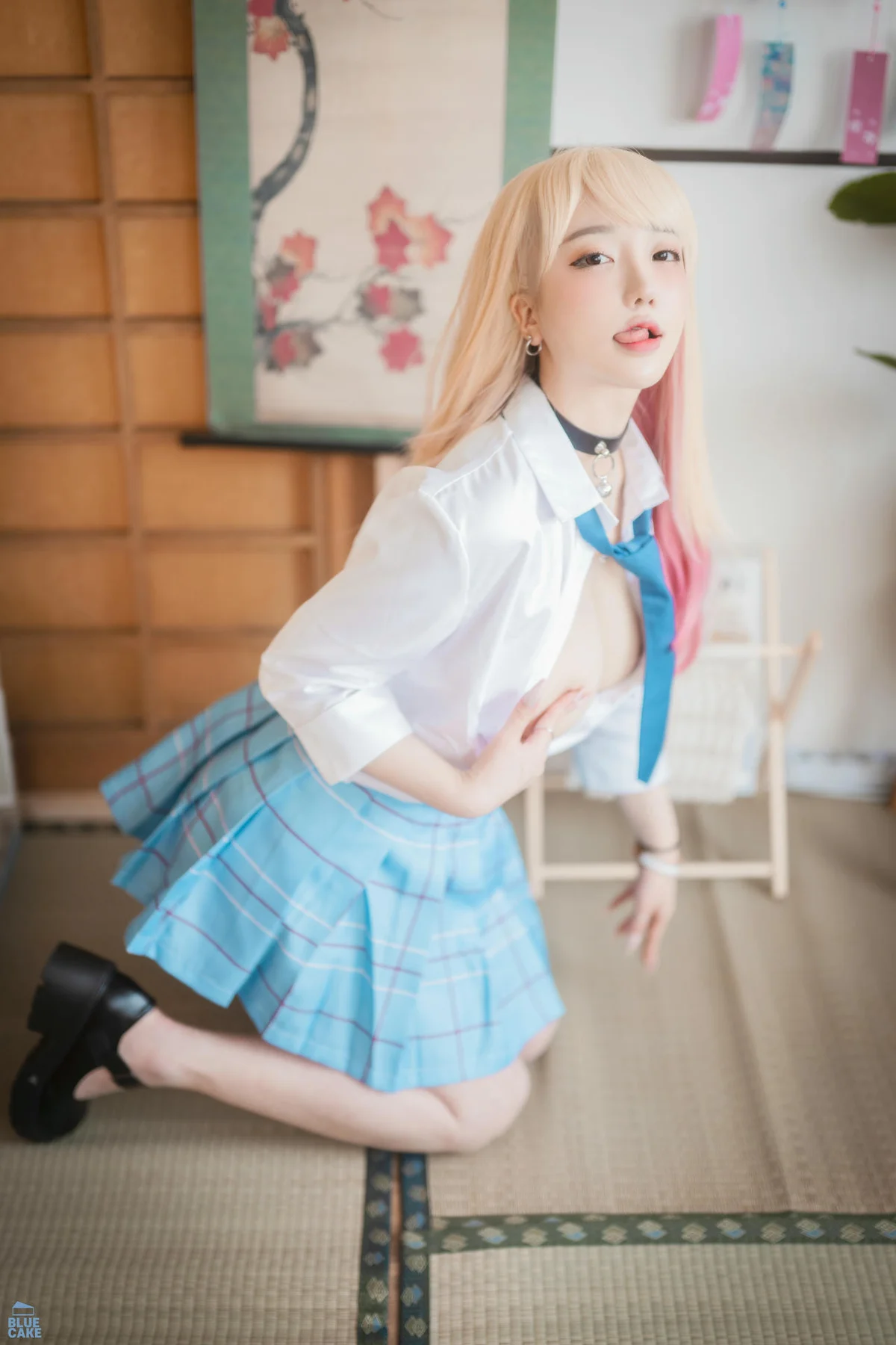 BLUECAKE No.049 MarinYetagawa短裙jk制服套图 - 2