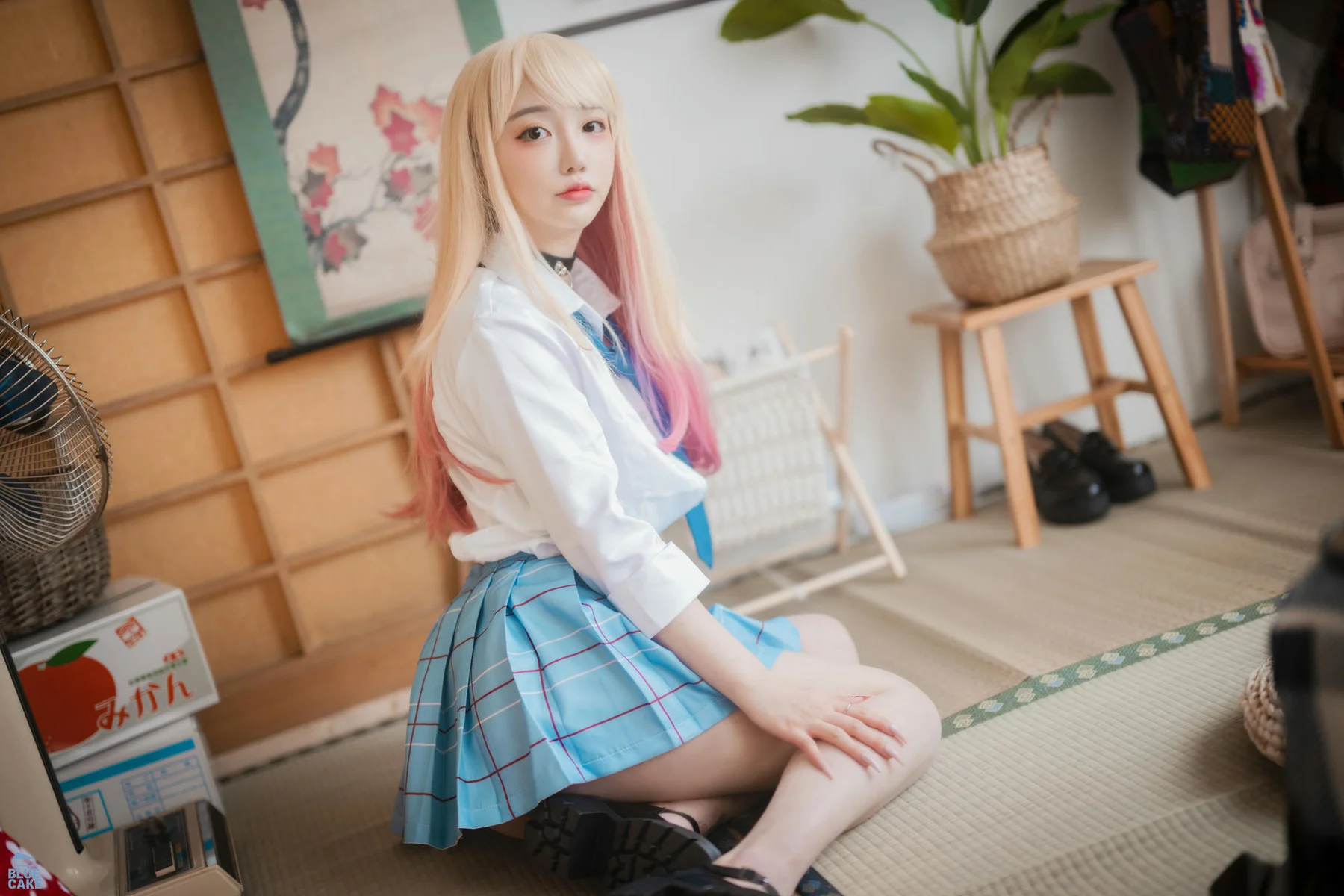 BLUECAKE No.049 MarinYetagawa短裙jk制服套图 - 2