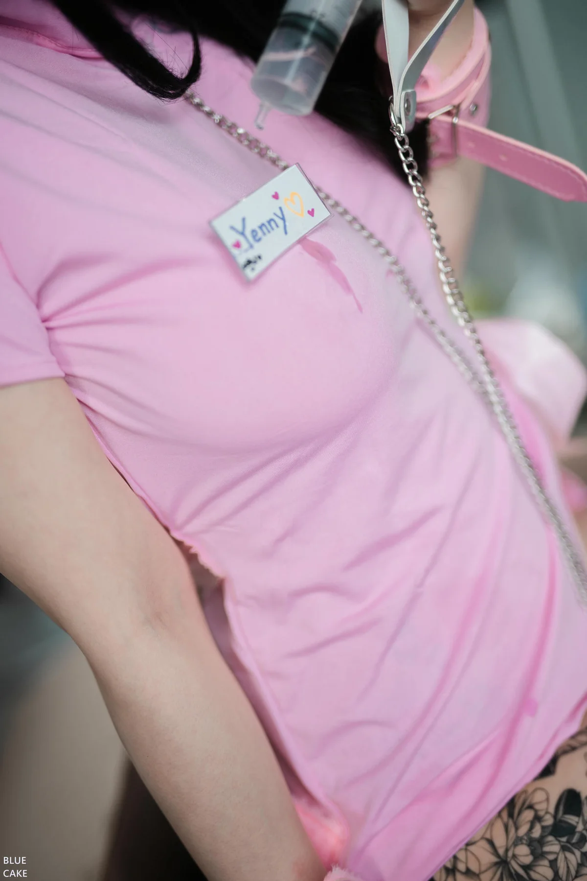 BLUECAKE No.050 YeEun Pocky和 Yenny 粉色护士制服少女 - 5