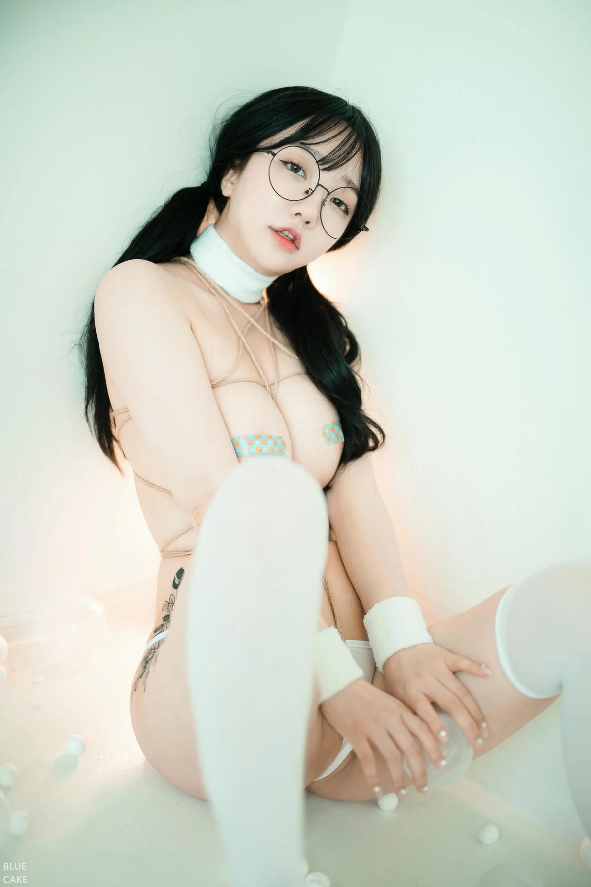 BLUECAKE No.050 YeEun Pocky和 Yenny 粉色护士制服少女 - 6