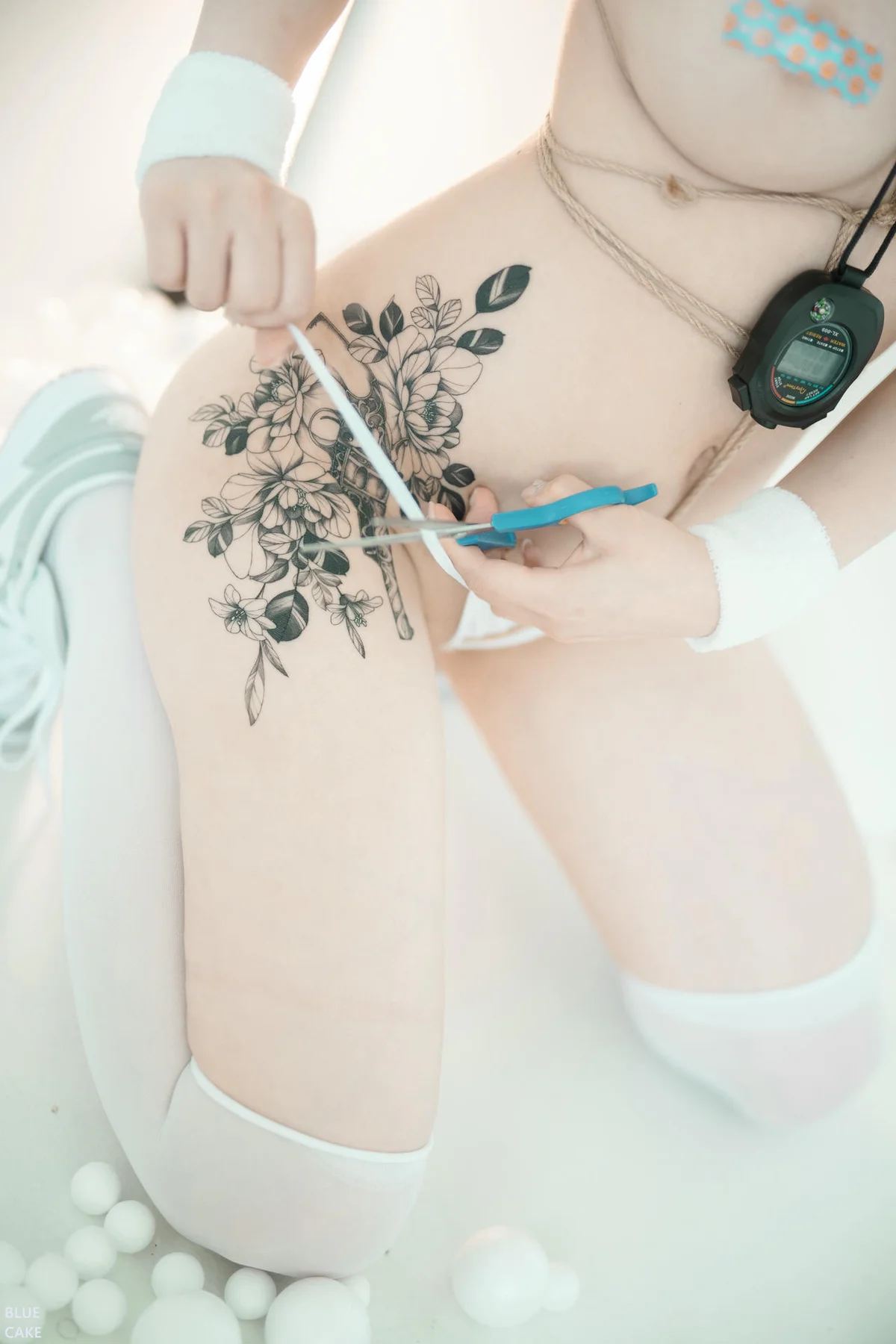 BLUECAKE No.050 YeEun Pocky和 Yenny 粉色护士制服少女 - 7