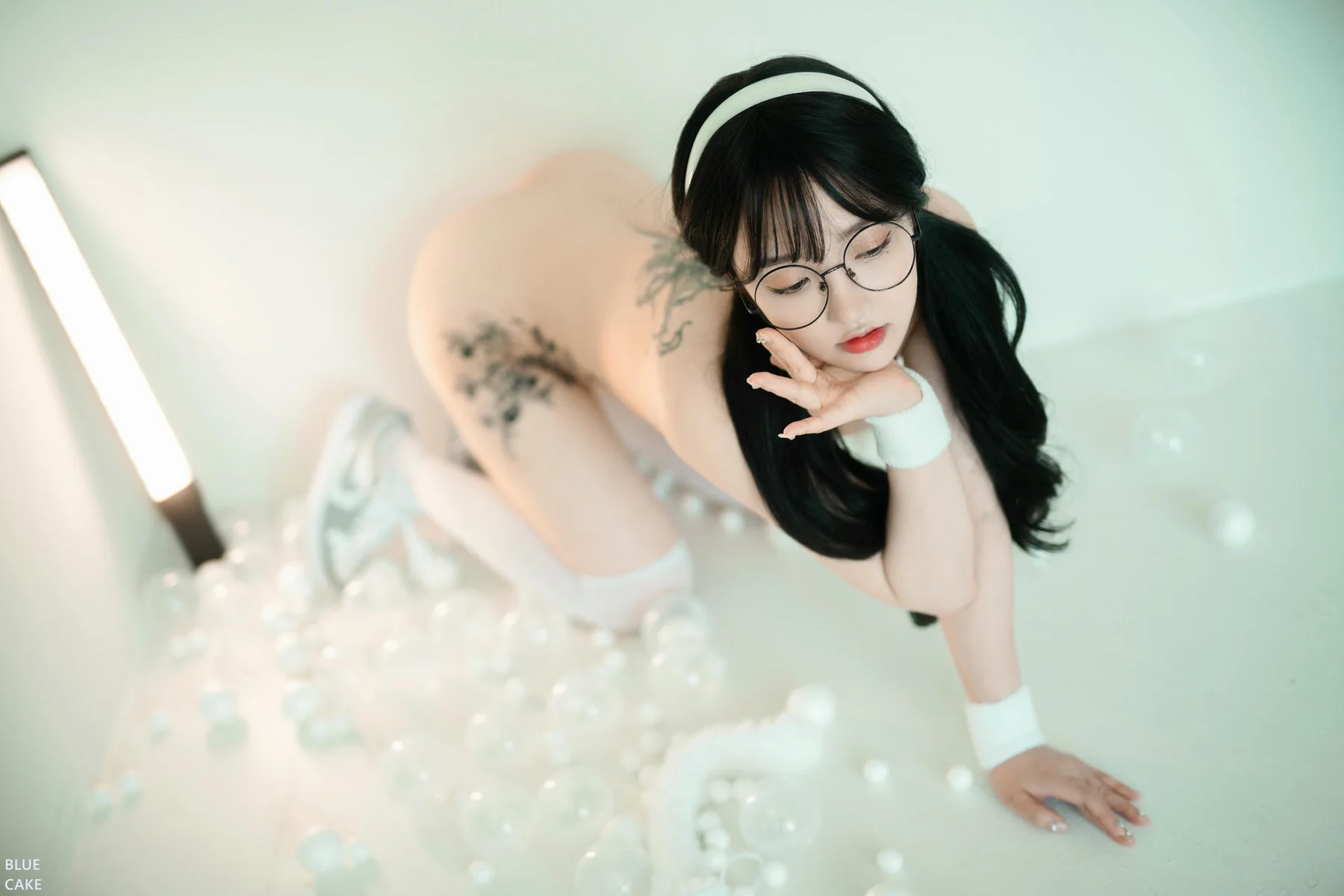 BLUECAKE No.050 YeEun Pocky和 Yenny 粉色护士制服少女 - 8