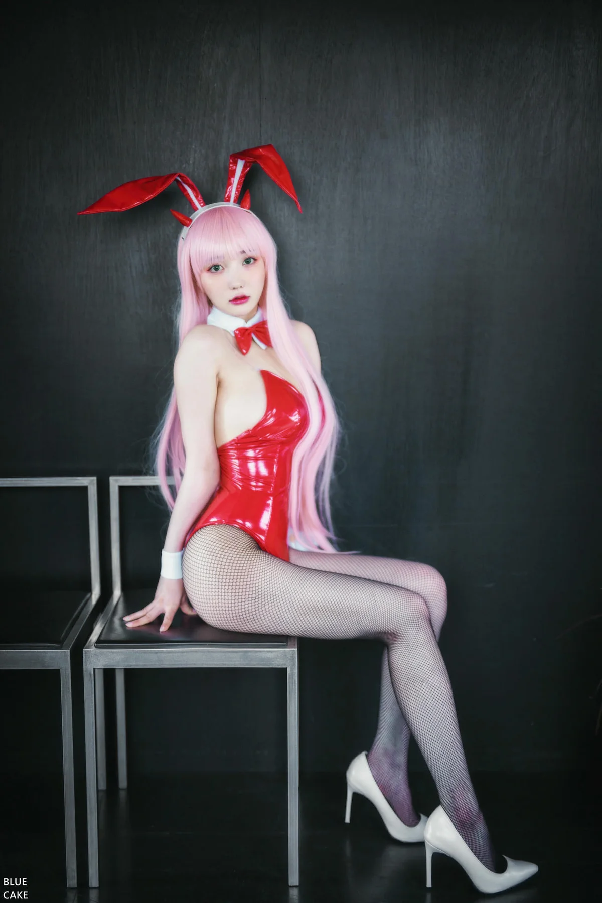 BLUECAKE No.053 Son Ye性感兔女郎网袜 - 3