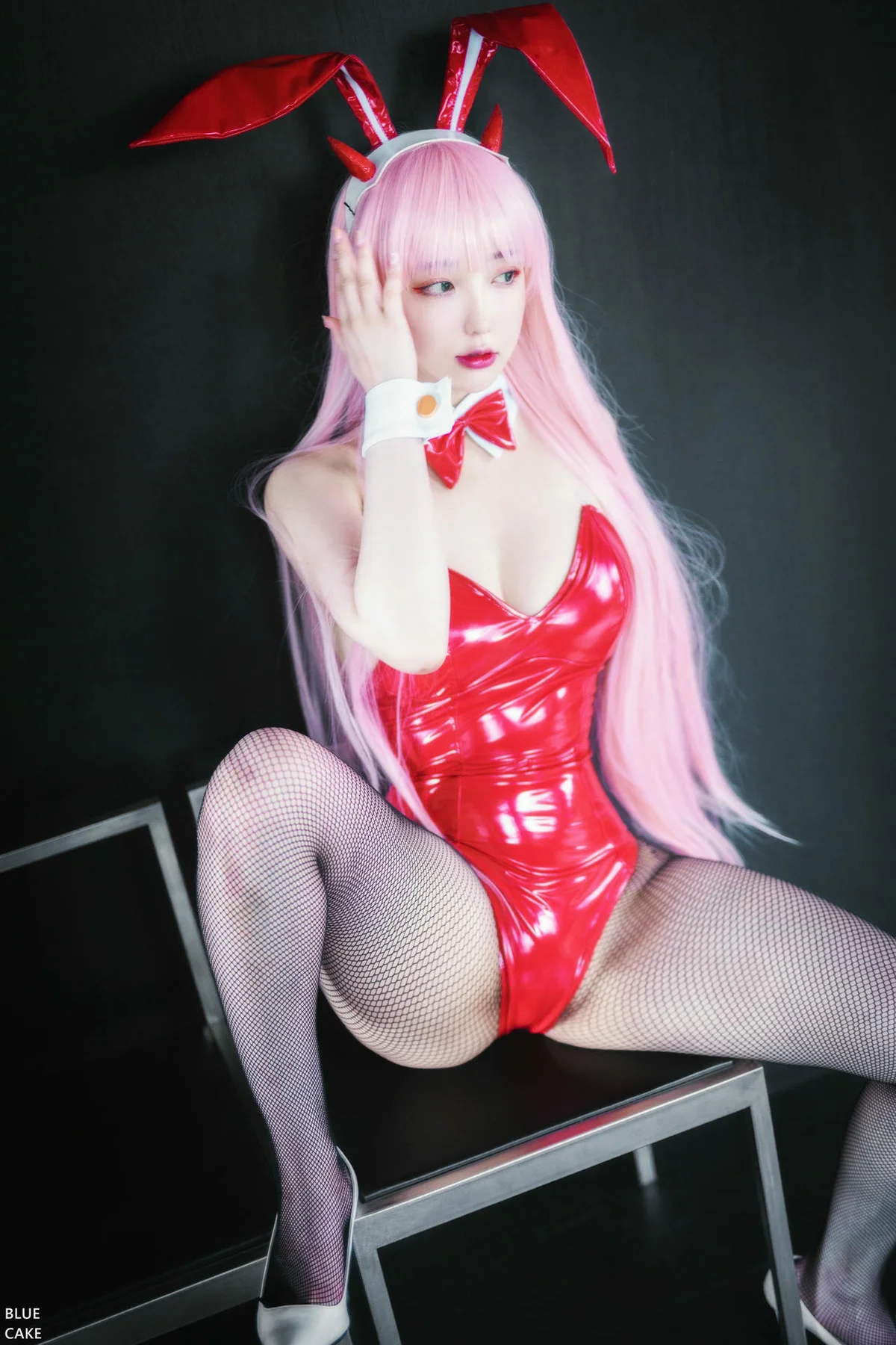 BLUECAKE No.053 Son Ye性感兔女郎网袜 - 9