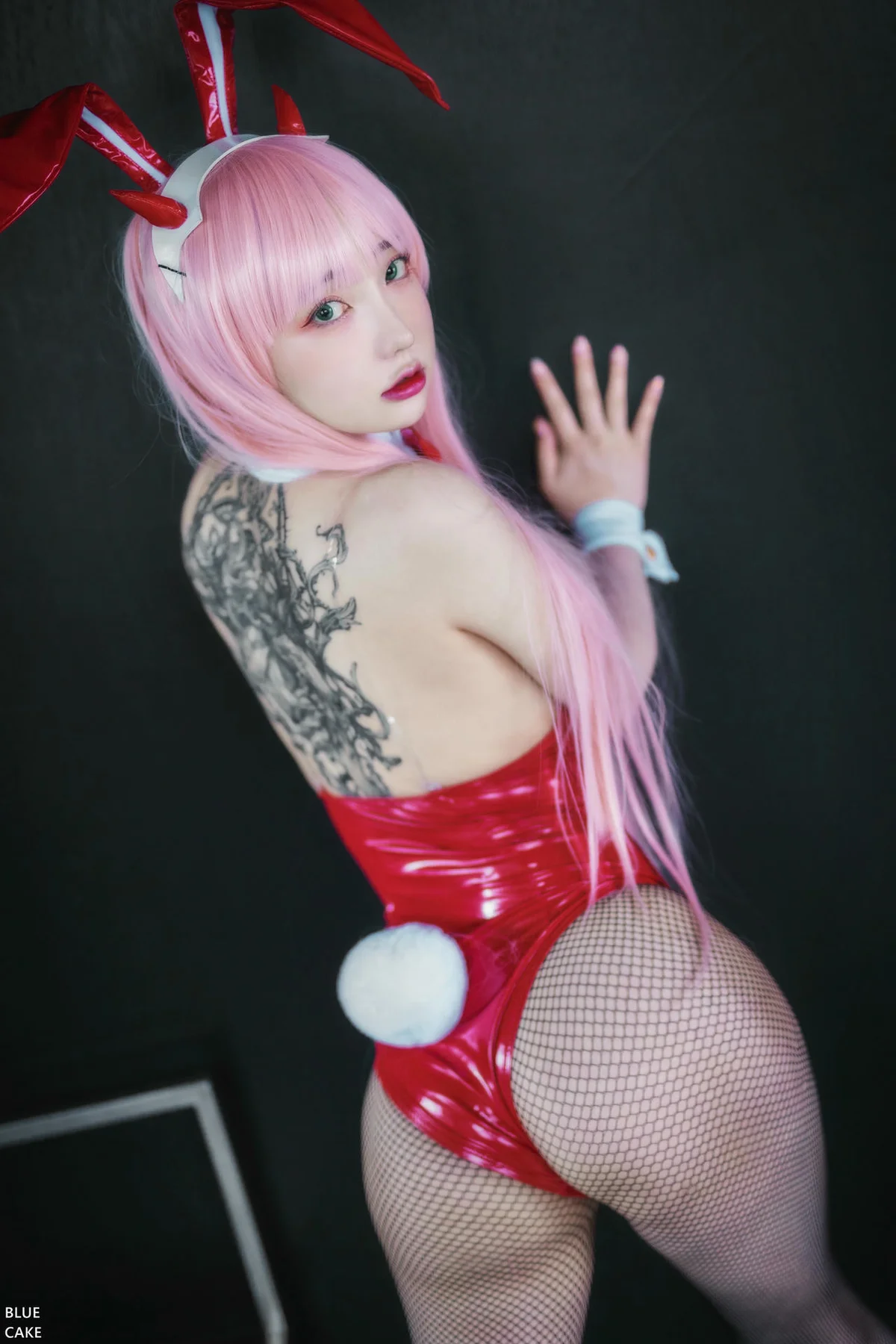 BLUECAKE No.053 Son Ye性感兔女郎网袜 - 9