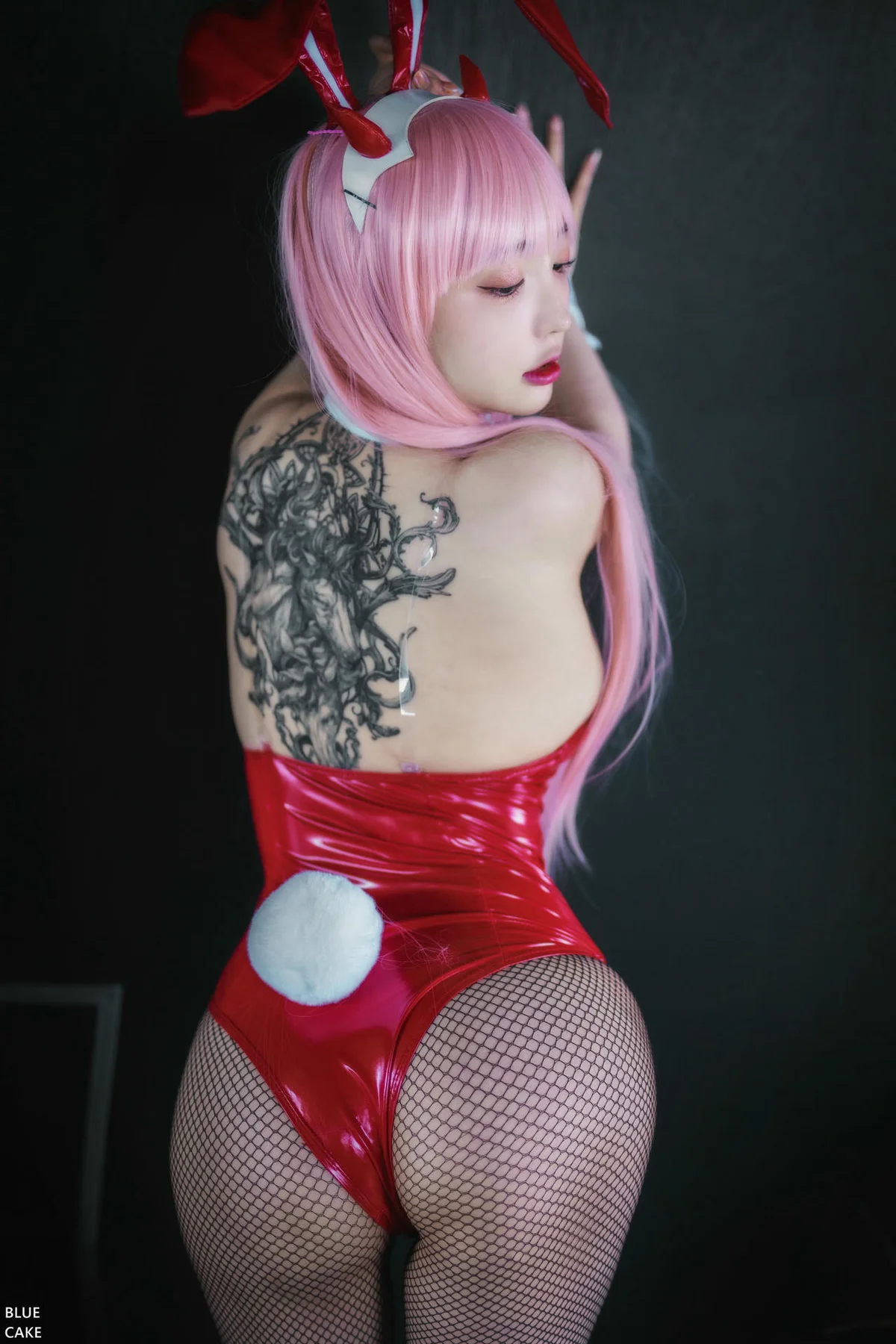 BLUECAKE No.053 Son Ye性感兔女郎网袜 - 10