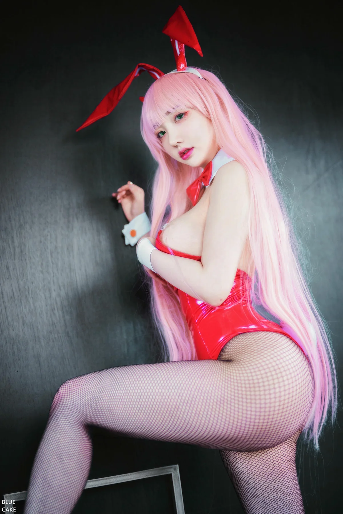 BLUECAKE No.053 Son Ye性感兔女郎网袜 - 8