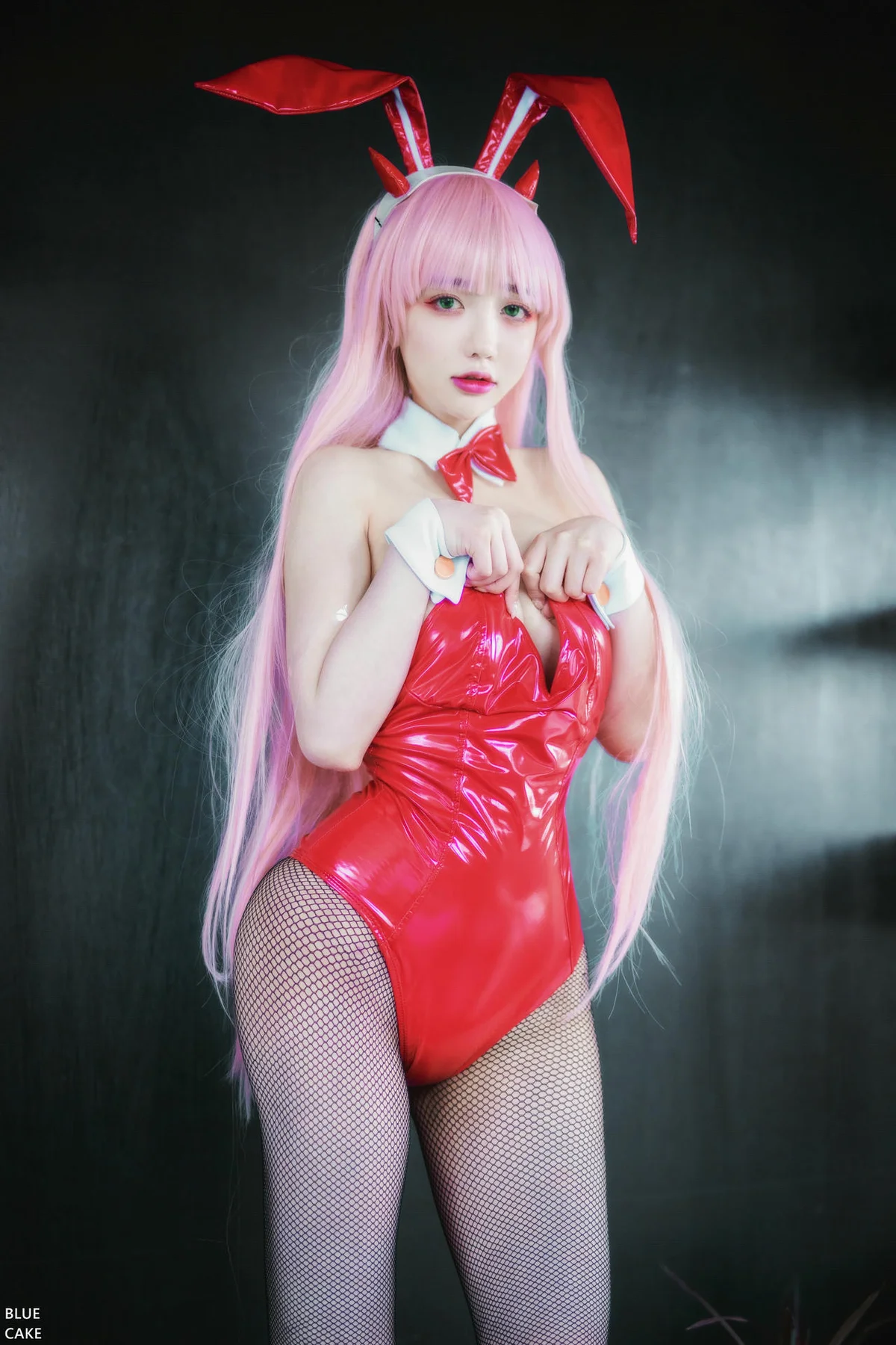 BLUECAKE No.053 Son Ye性感兔女郎网袜 - 9