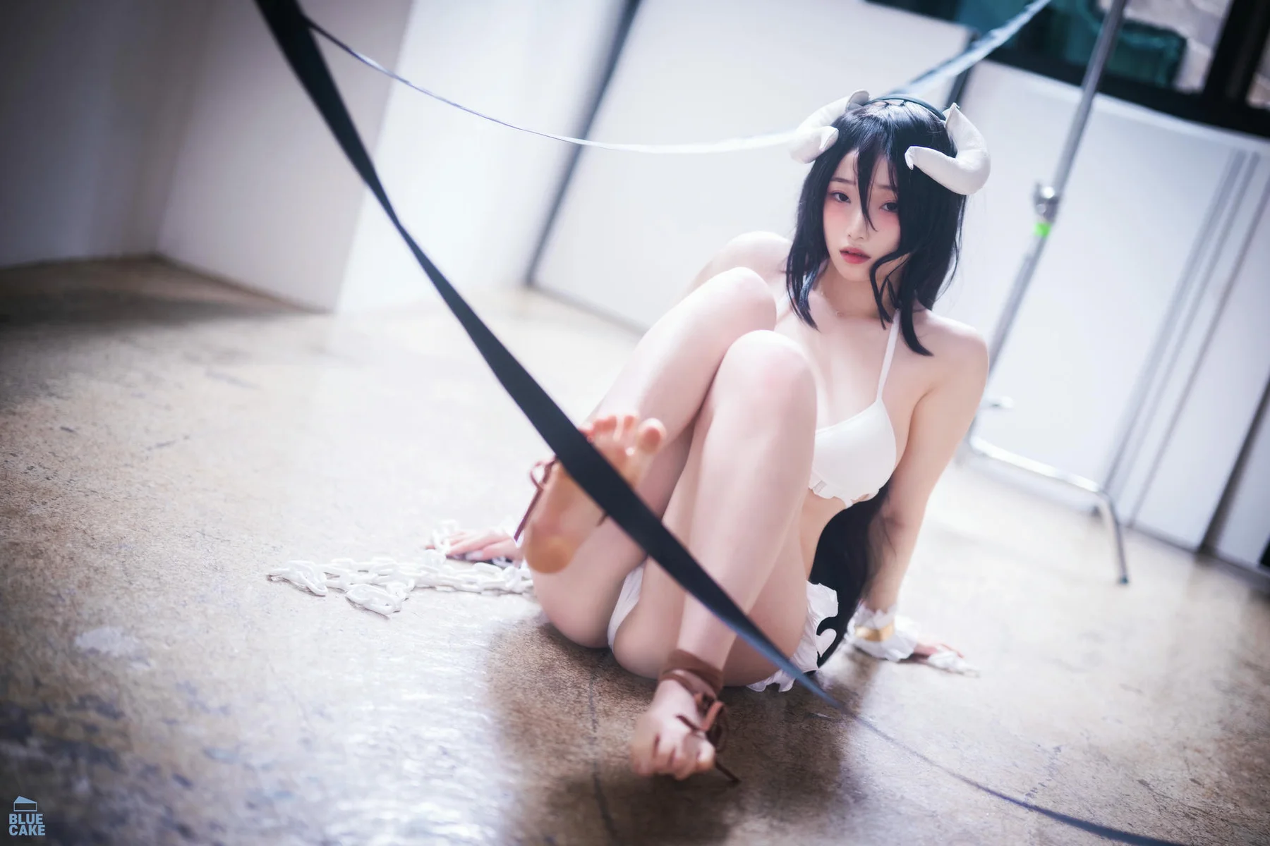 BLUECAKE No.055 Bambi白丝少女性感 - 8