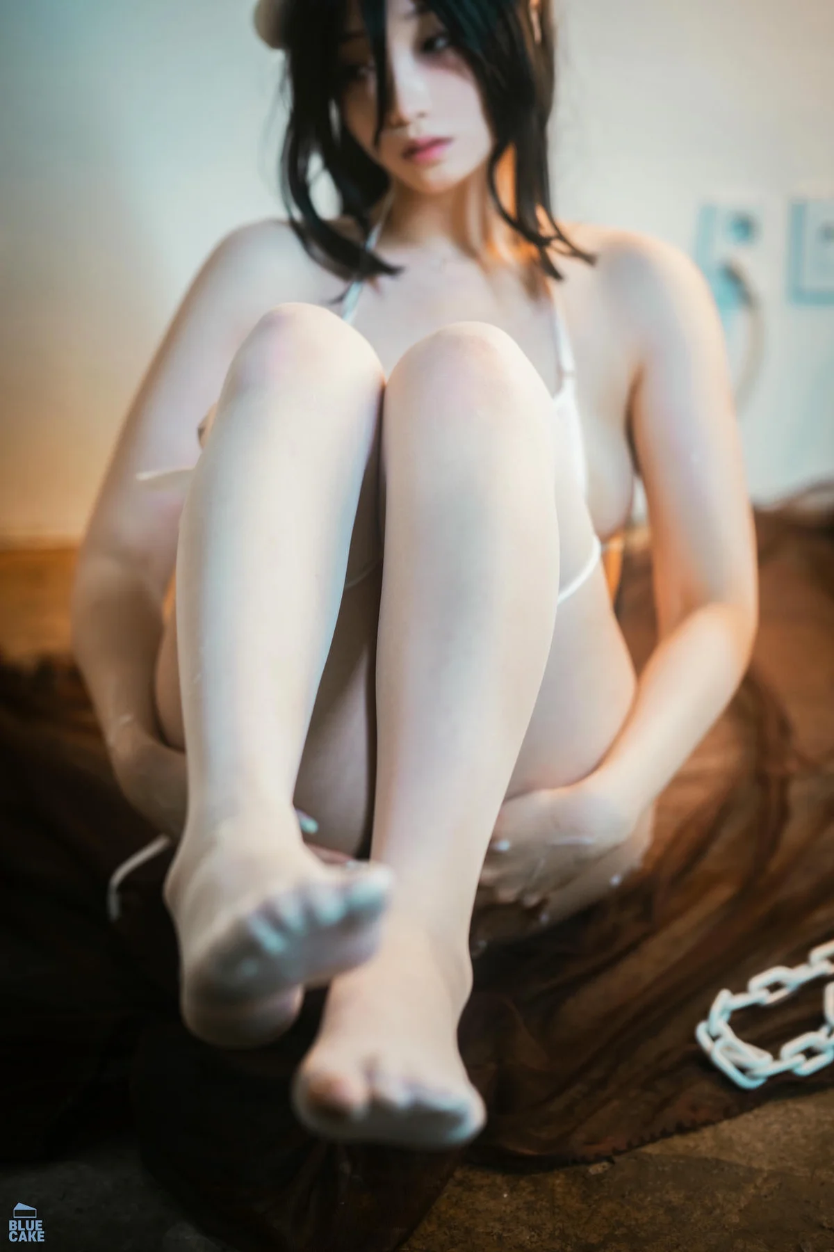 BLUECAKE No.055 Bambi白丝少女性感 - 9