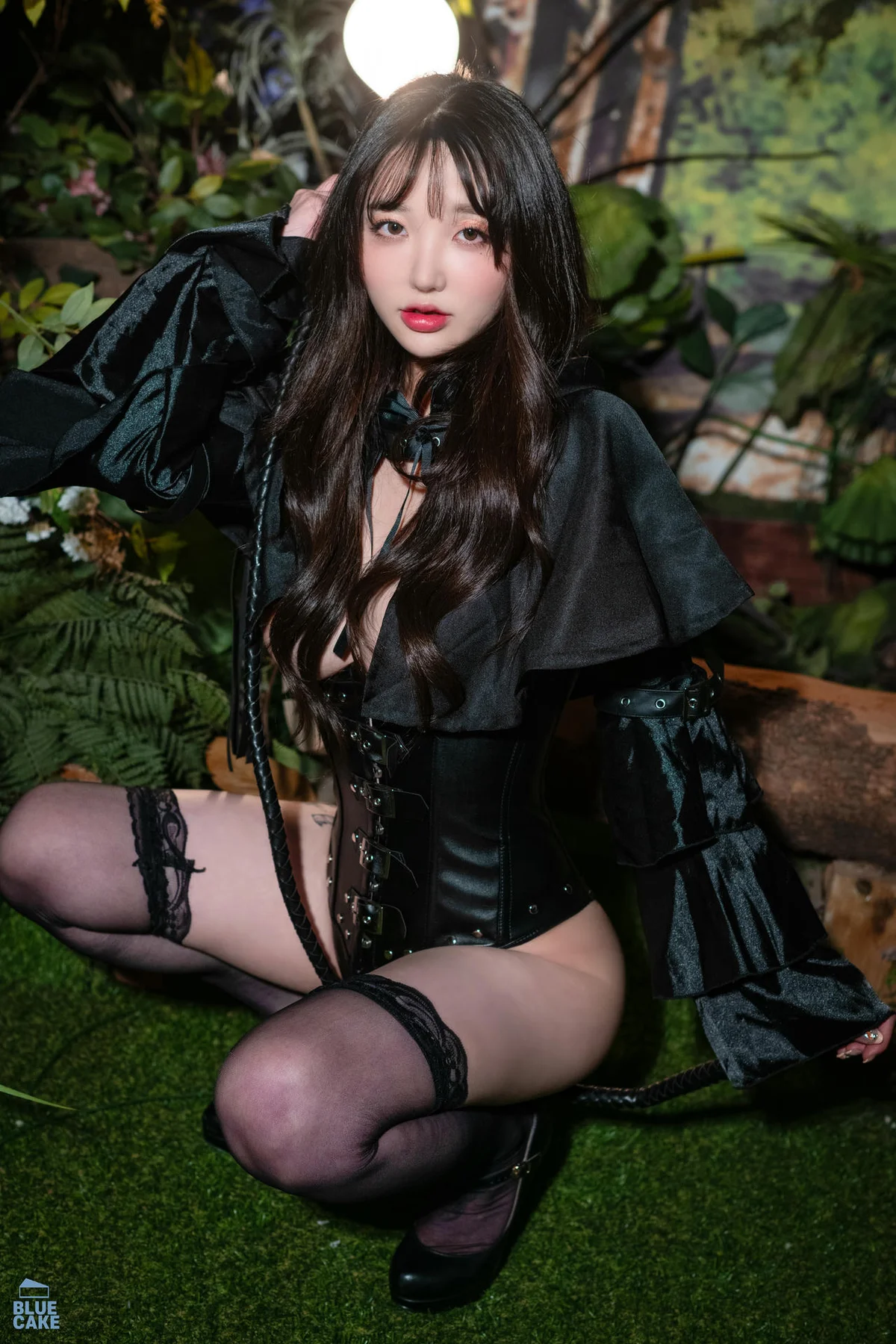 BLUECAKE No.060 YeEun皮衣丛林诱惑 删 - 3