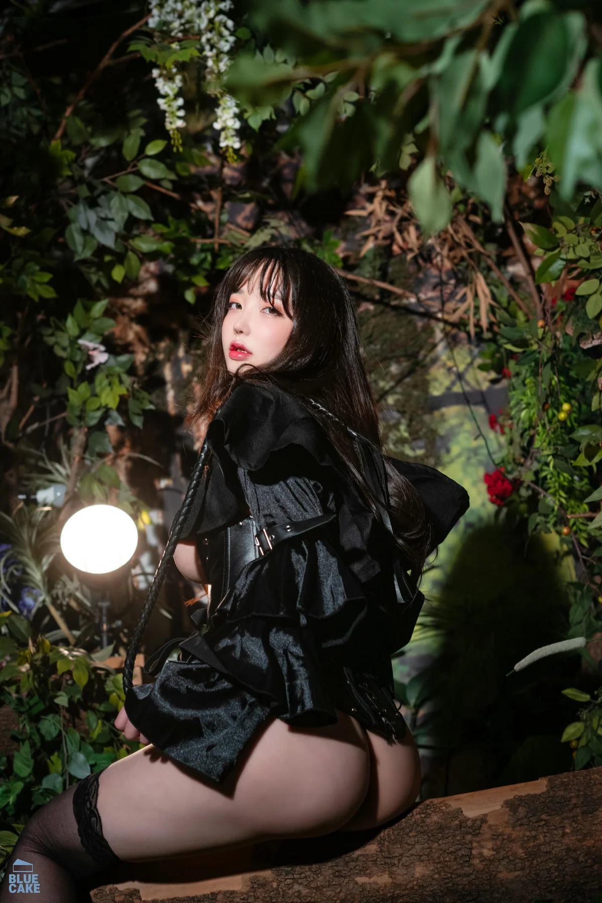 BLUECAKE No.060 YeEun皮衣丛林诱惑 删 - 9