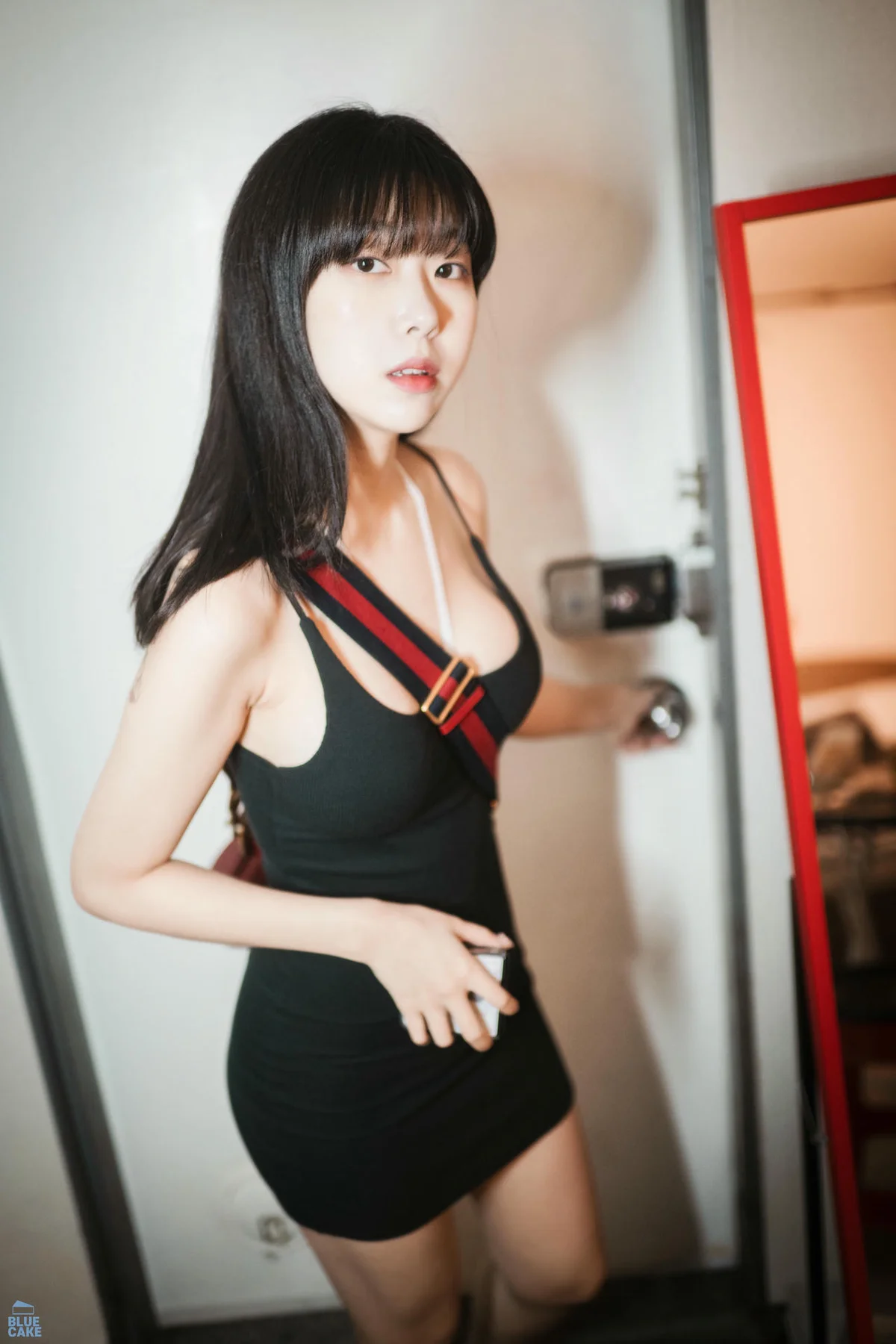 BLUECAKE No.065 Shaany黑丝吊袜翘臀诱惑 - 8