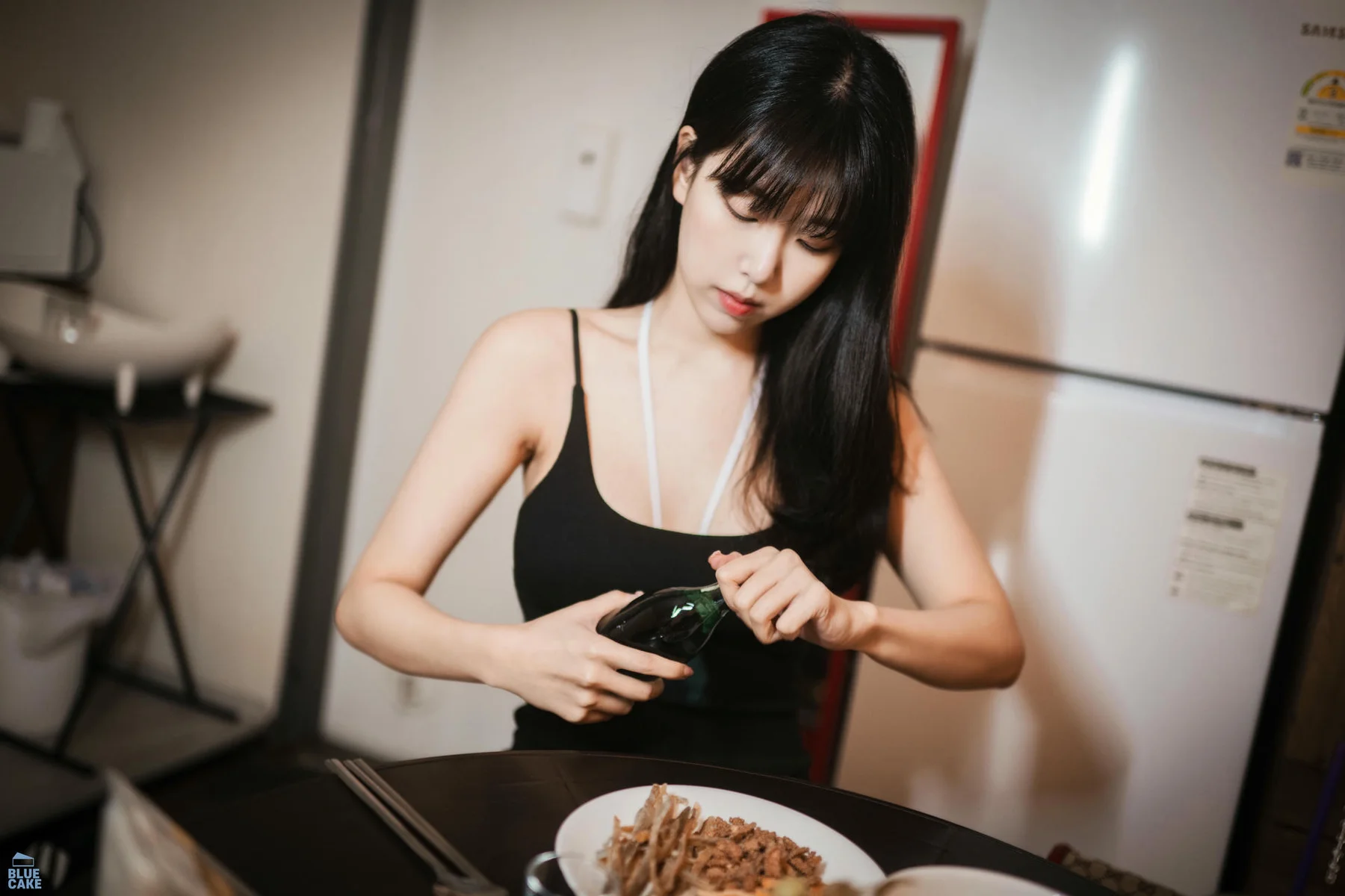 BLUECAKE No.065 Shaany黑丝吊袜翘臀诱惑 - 6