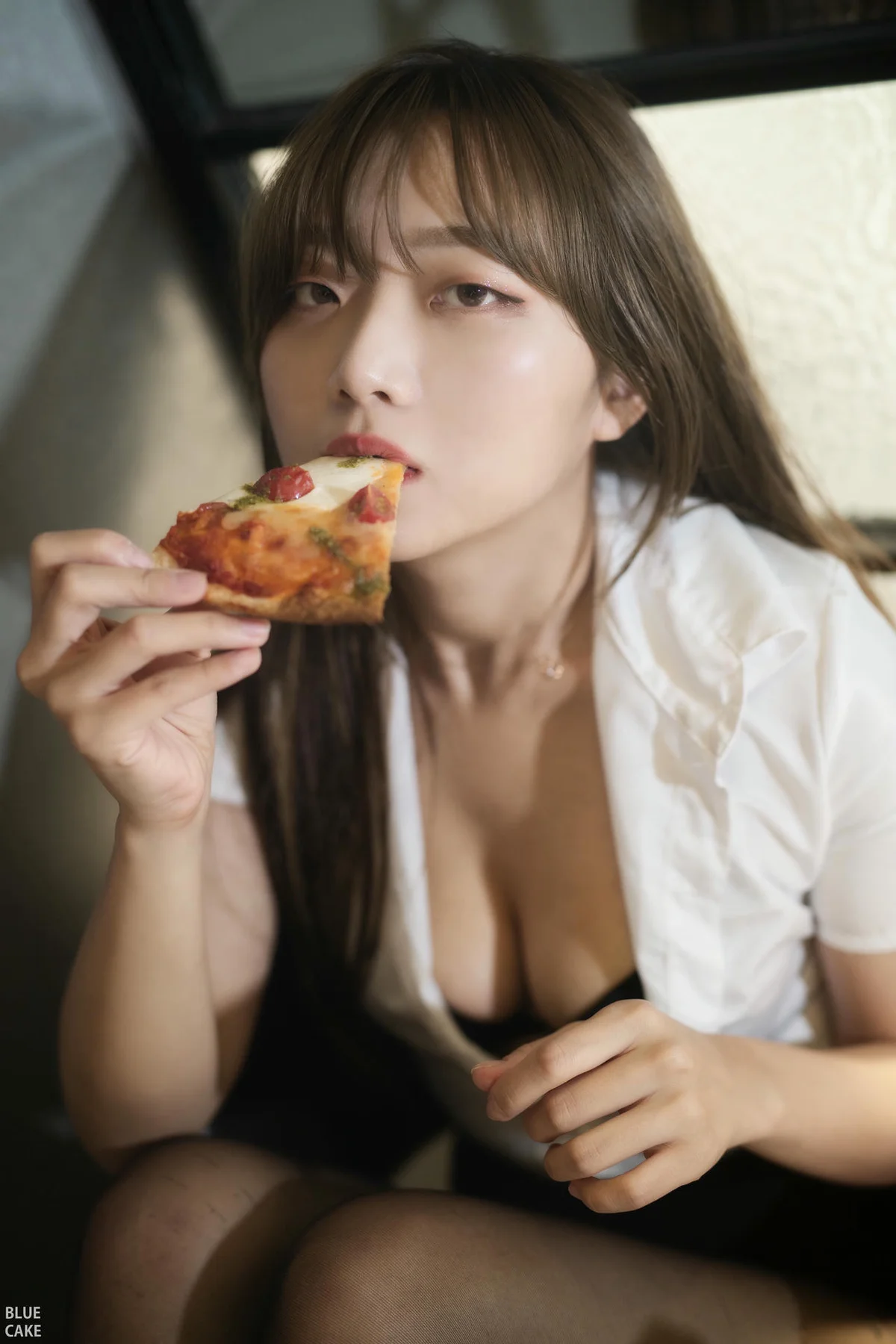 BLUECAKE No.066 Koby办公ol黑丝制服和甜妹 - 1