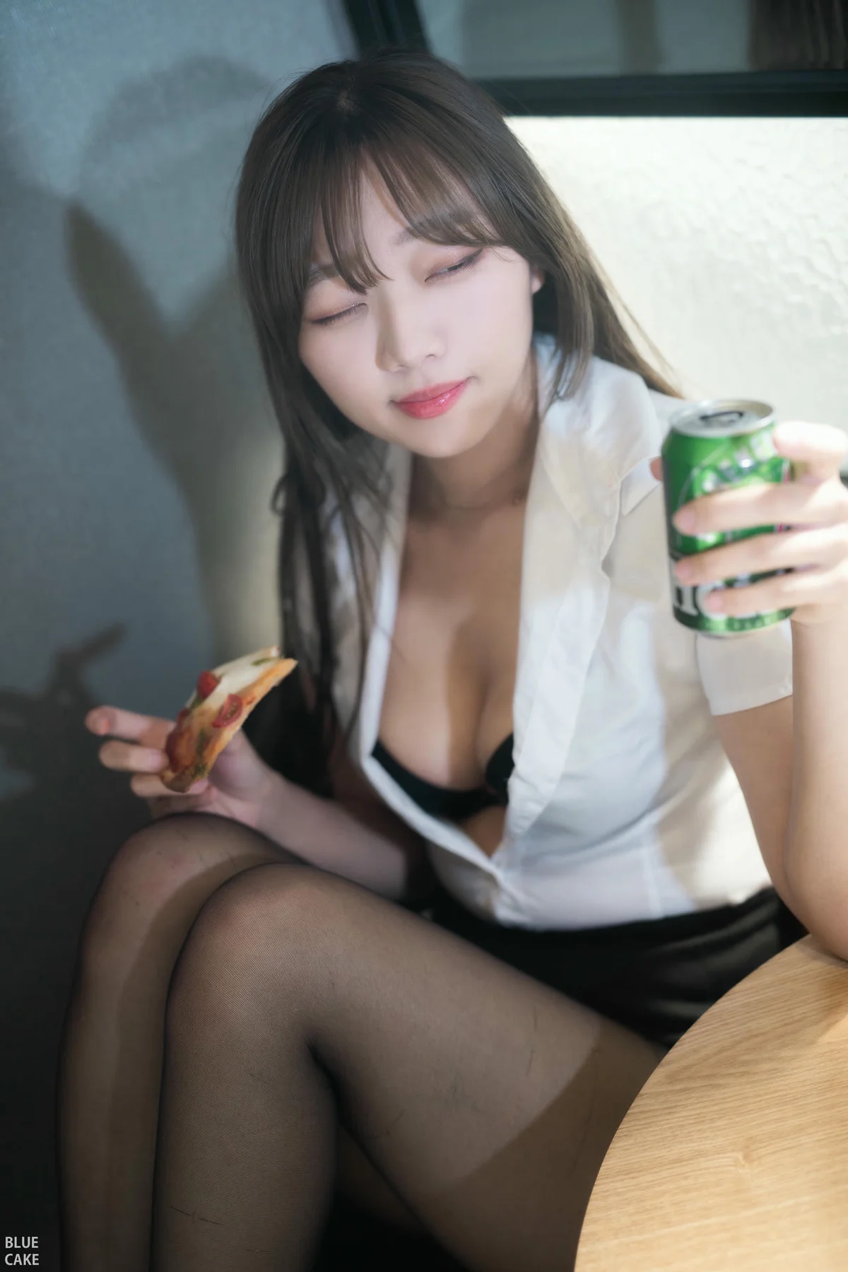 BLUECAKE No.066 Koby办公ol黑丝制服和甜妹 - 2