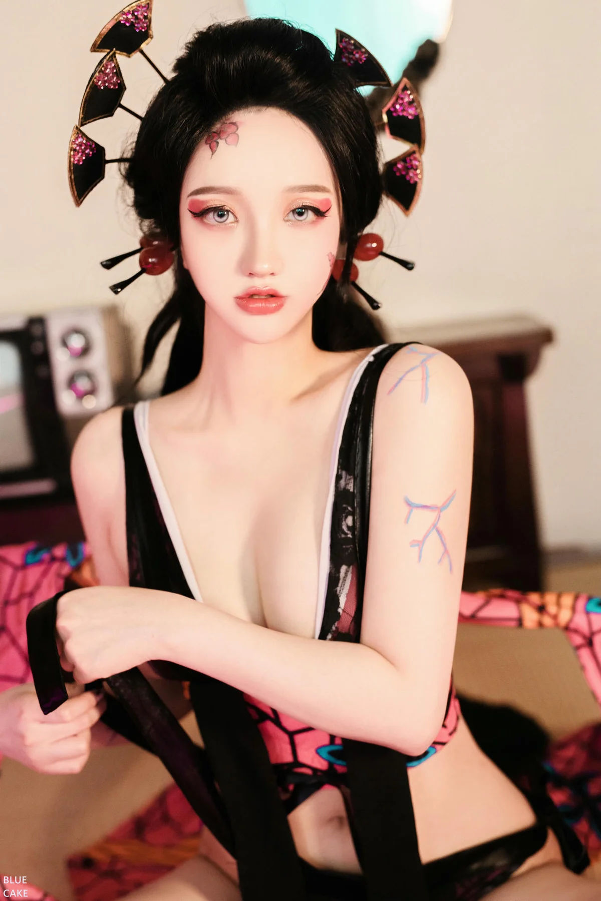 BLUECAKE No.067 YeEun妖姬爆乳性感写真 - 9
