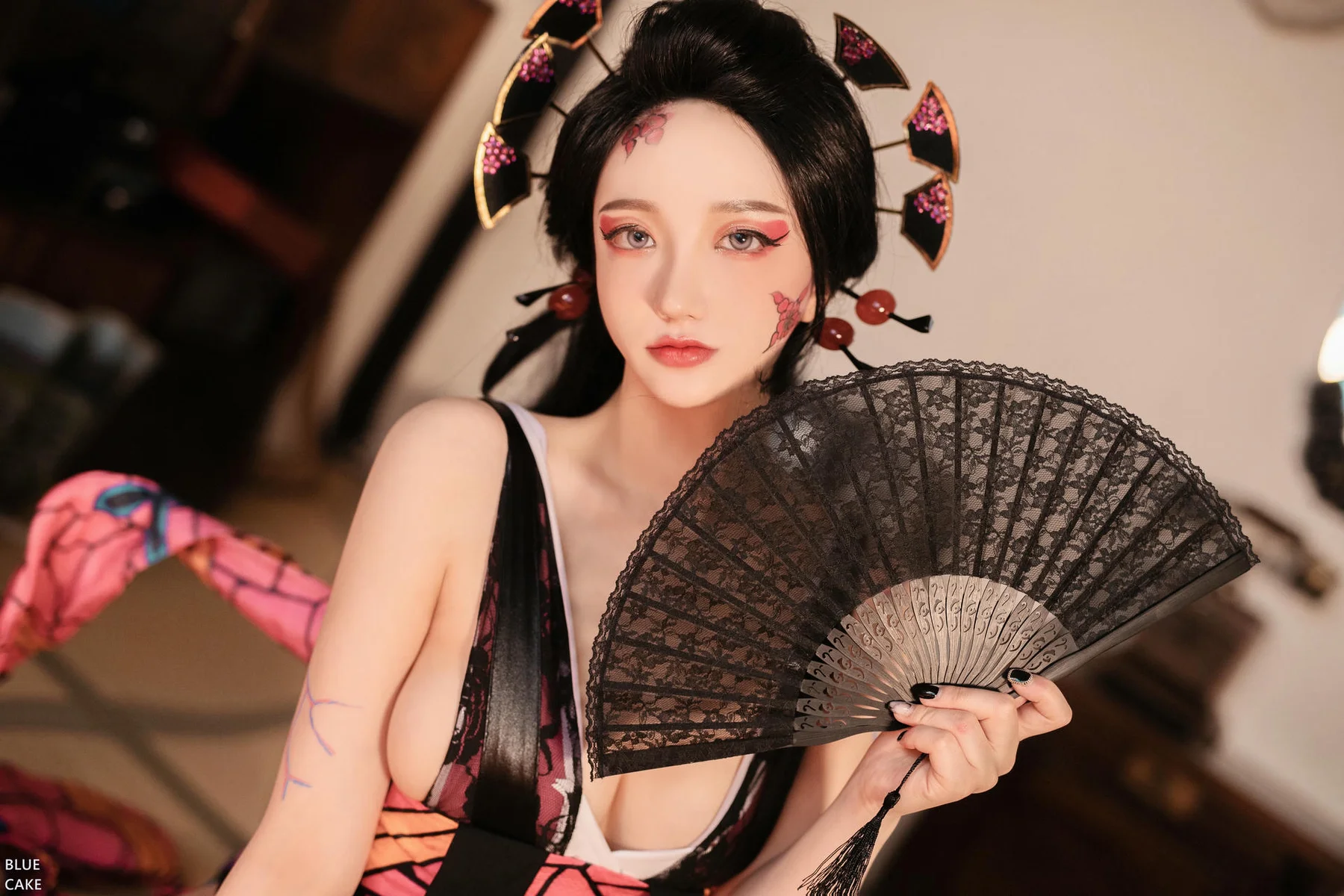 BLUECAKE No.067 YeEun妖姬爆乳性感写真 - 4