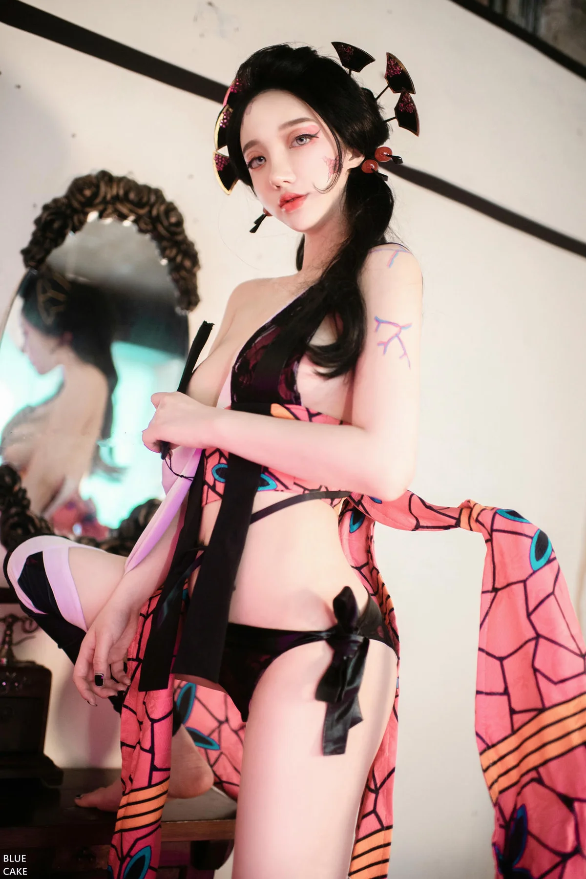 BLUECAKE No.067 YeEun妖姬爆乳性感写真 - 10