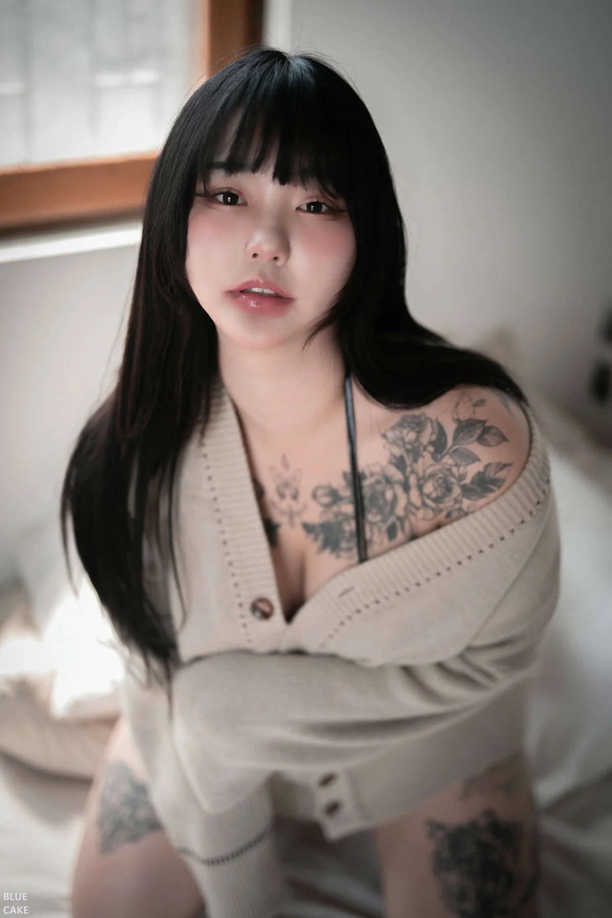 BLUECAKE No.068 Boyeon肥美纹身吉他个性美女 - 10