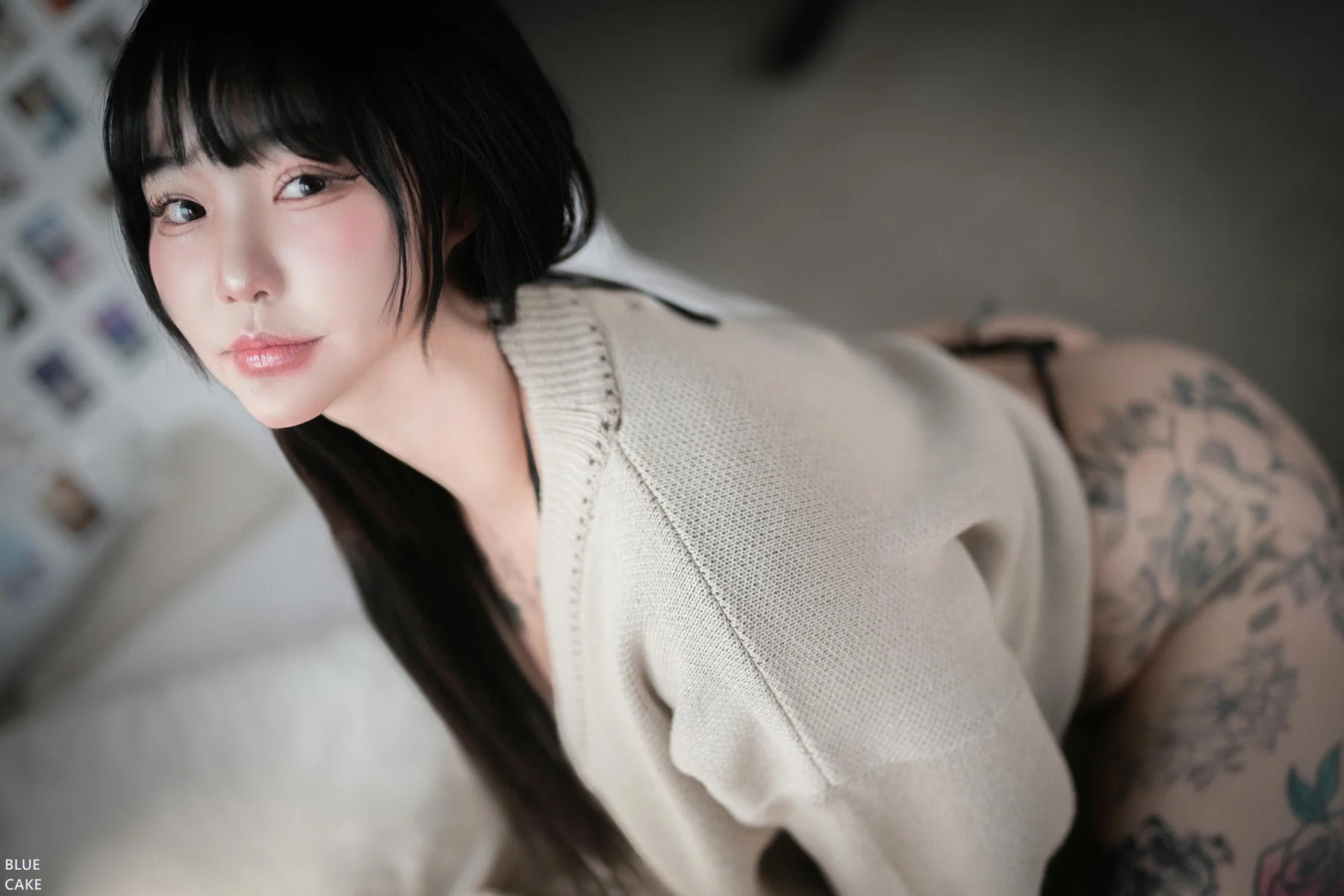 BLUECAKE No.068 Boyeon肥美纹身吉他个性美女 - 3